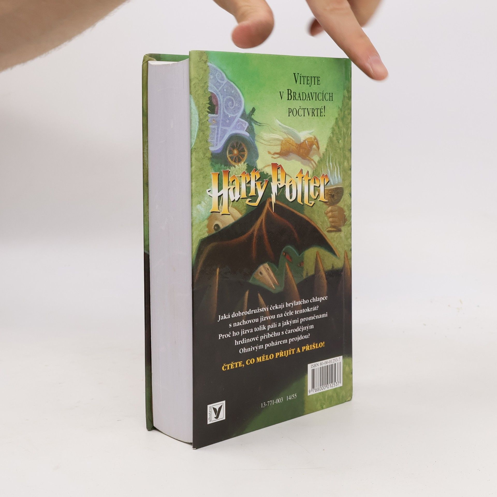 J. K. Rowling Harry Potter a ohnivý pohár