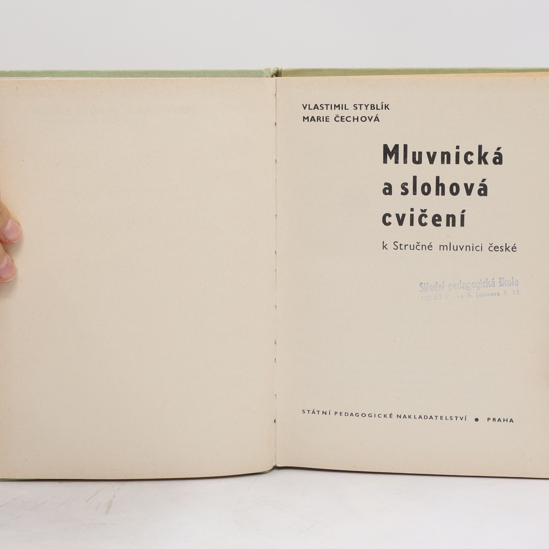 Vlastimil Styblík Mluvnická a slohová cvičení