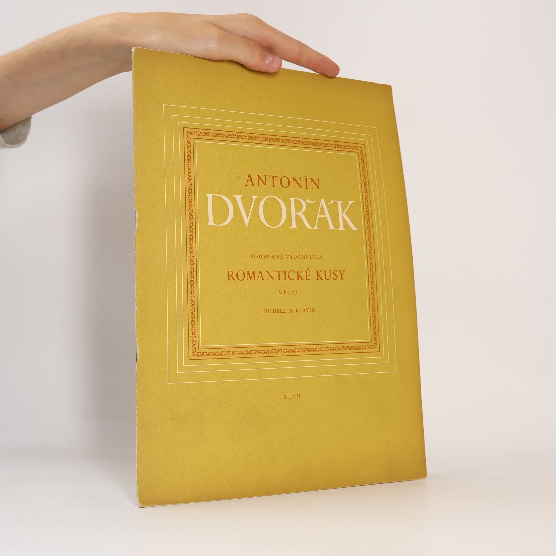 Antonín Dvořák Romantické kusy op. 75