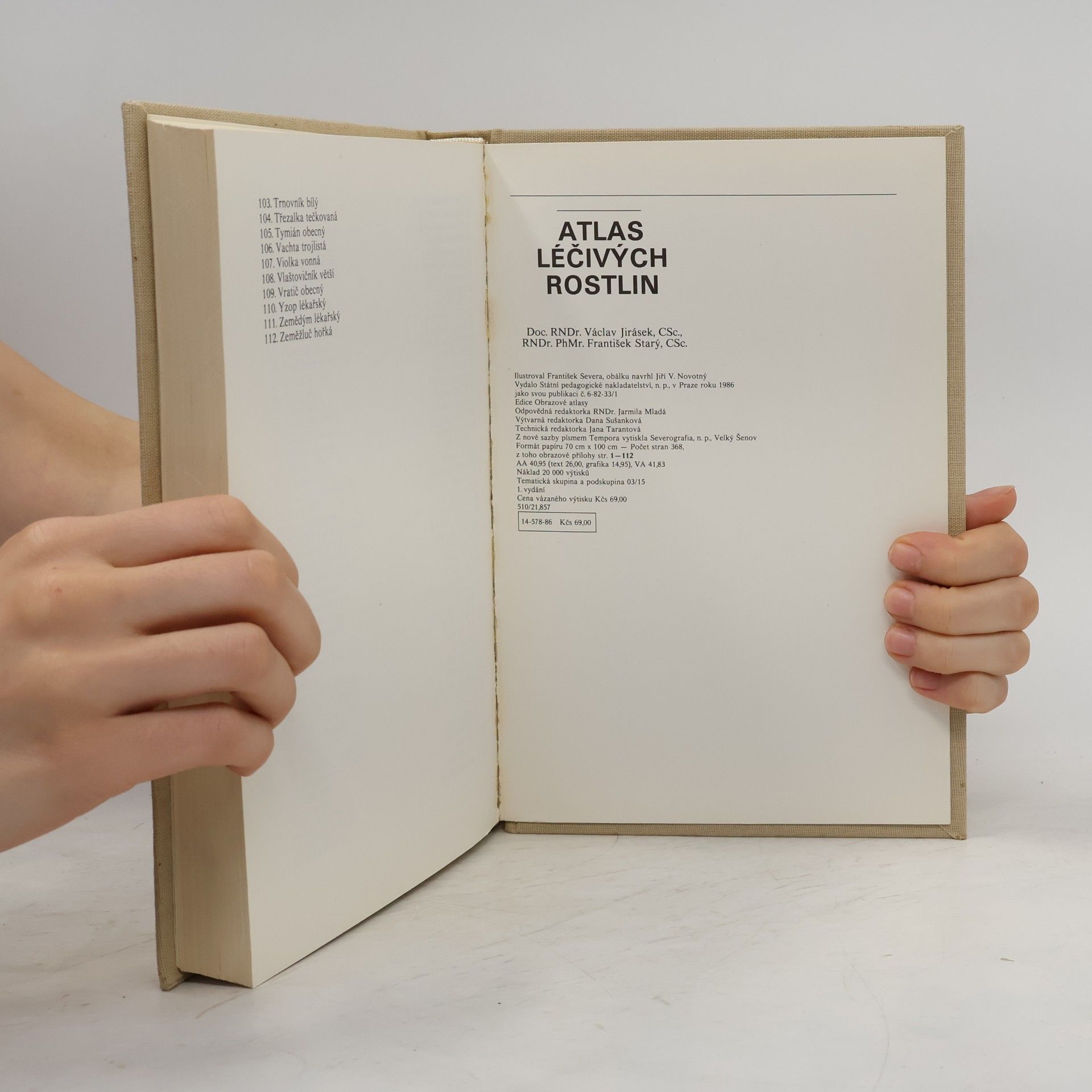 Václav Jirásek Atlas léčivých rostlin