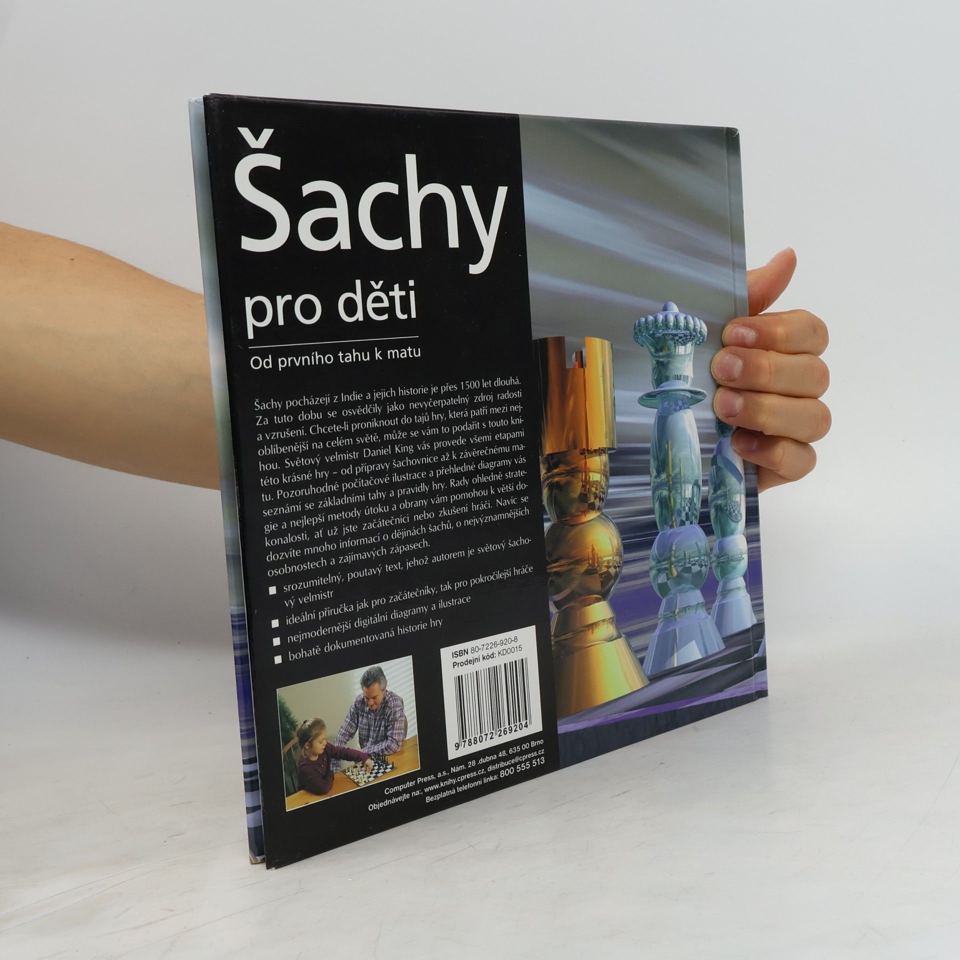 Daniel King Šachy pro děti. Od prvního tahu k matu
