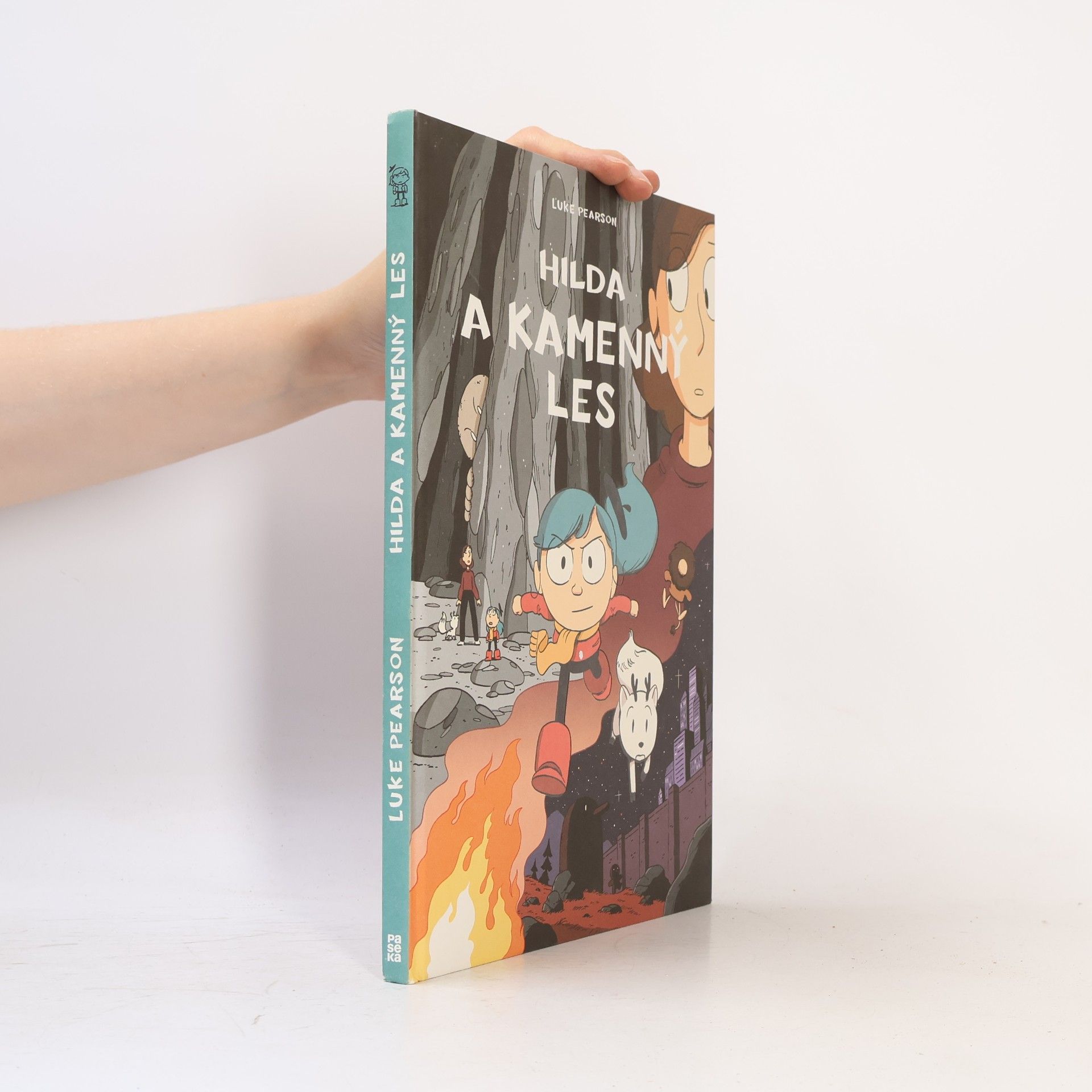 Luke Pearson Hilda a kamenný les