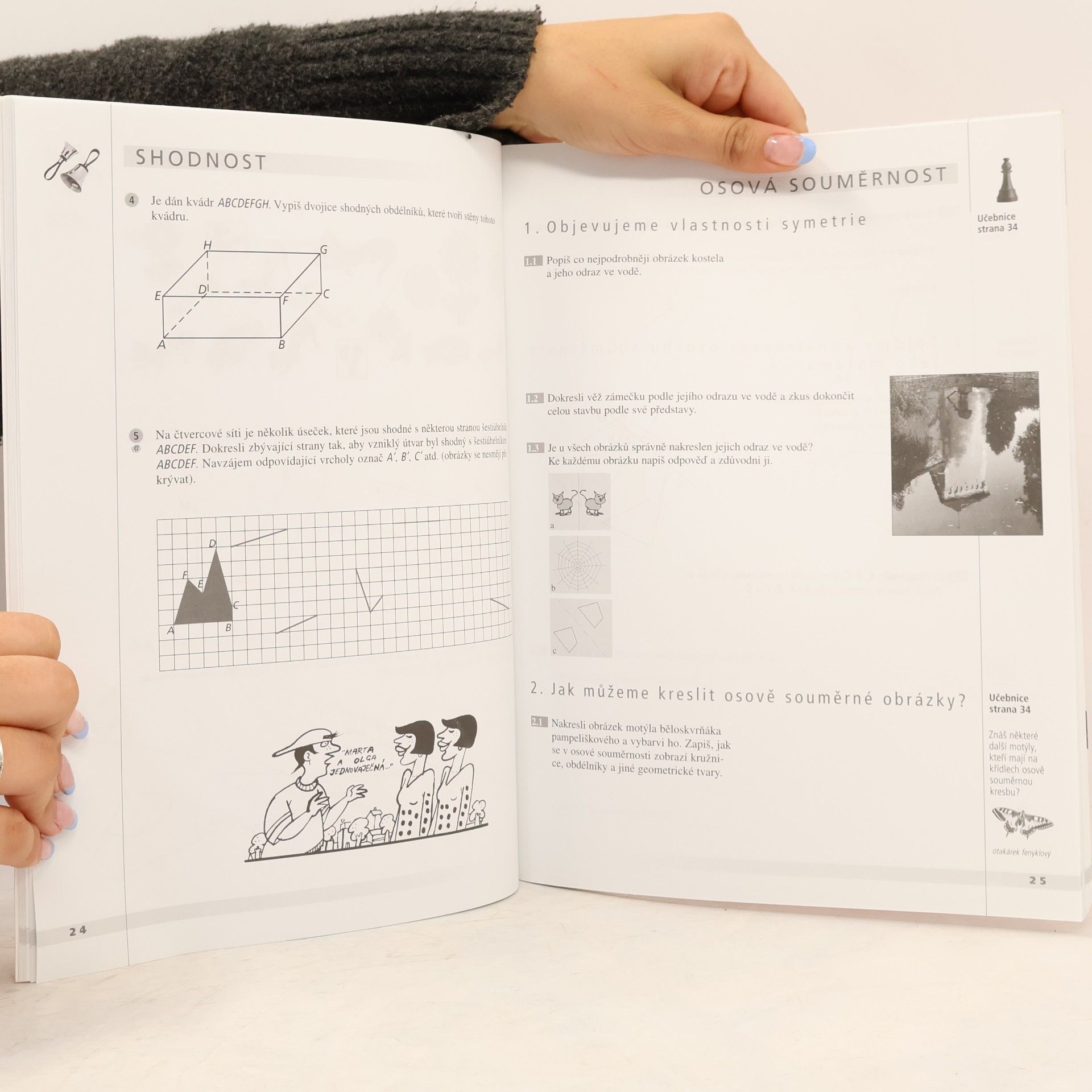 Autores varios Matematika 6 Geometrie - Pracovní sešit