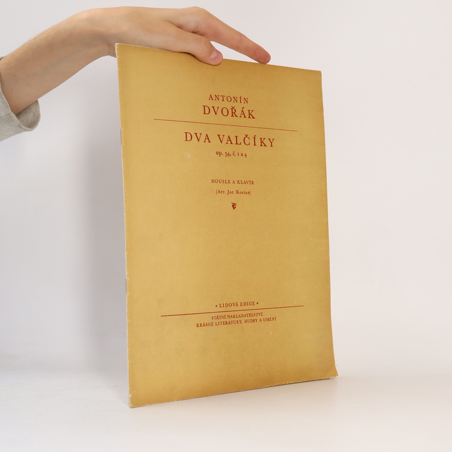 Antonín Dvořák Dva Valčíky