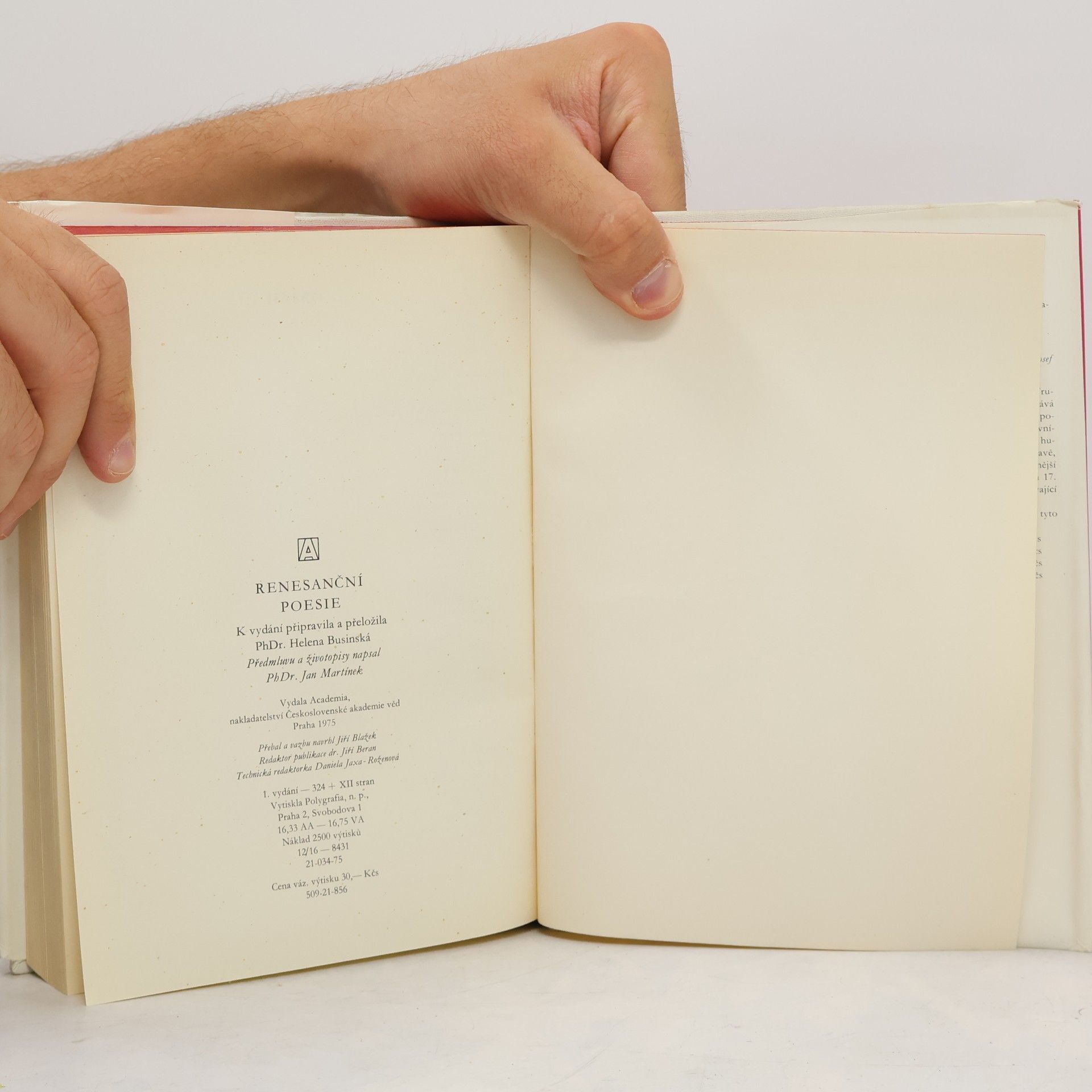 Collectif d'auteurs Renesanční poezie