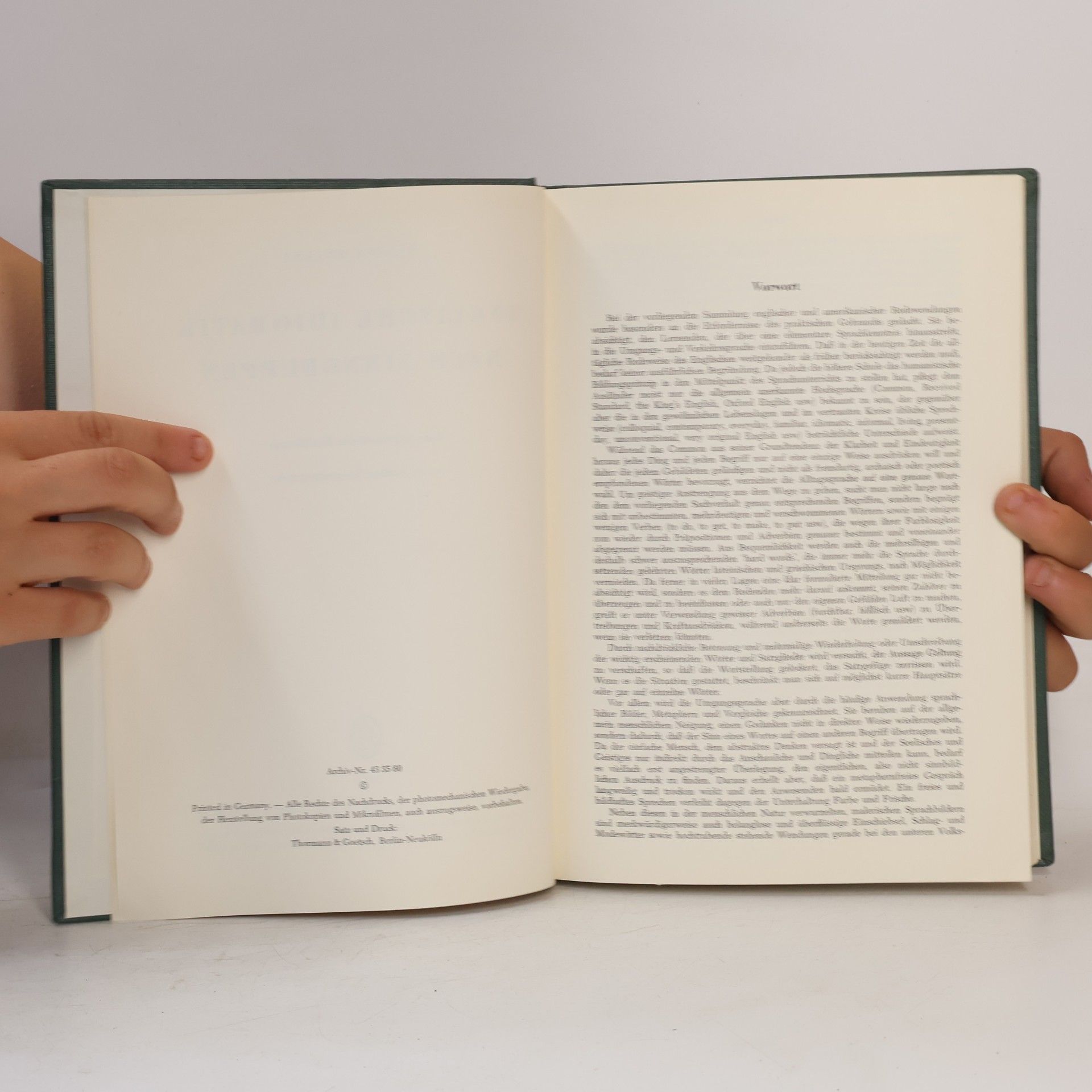 Walter Müller Englische Idiomatik nach Sinngruppen
