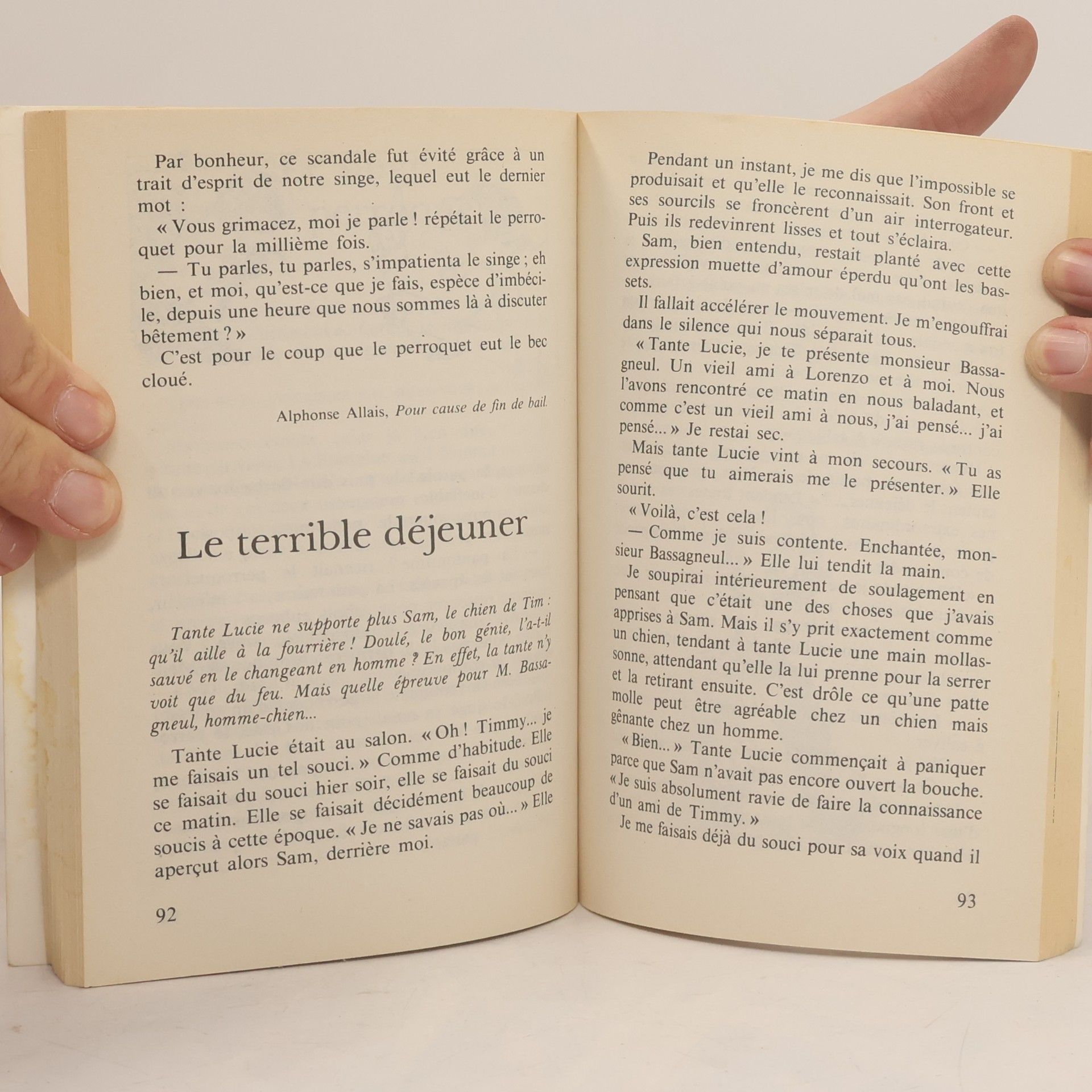 Autorenkollektiv Le Livre de Poche - 161: Des animaux et des hommes