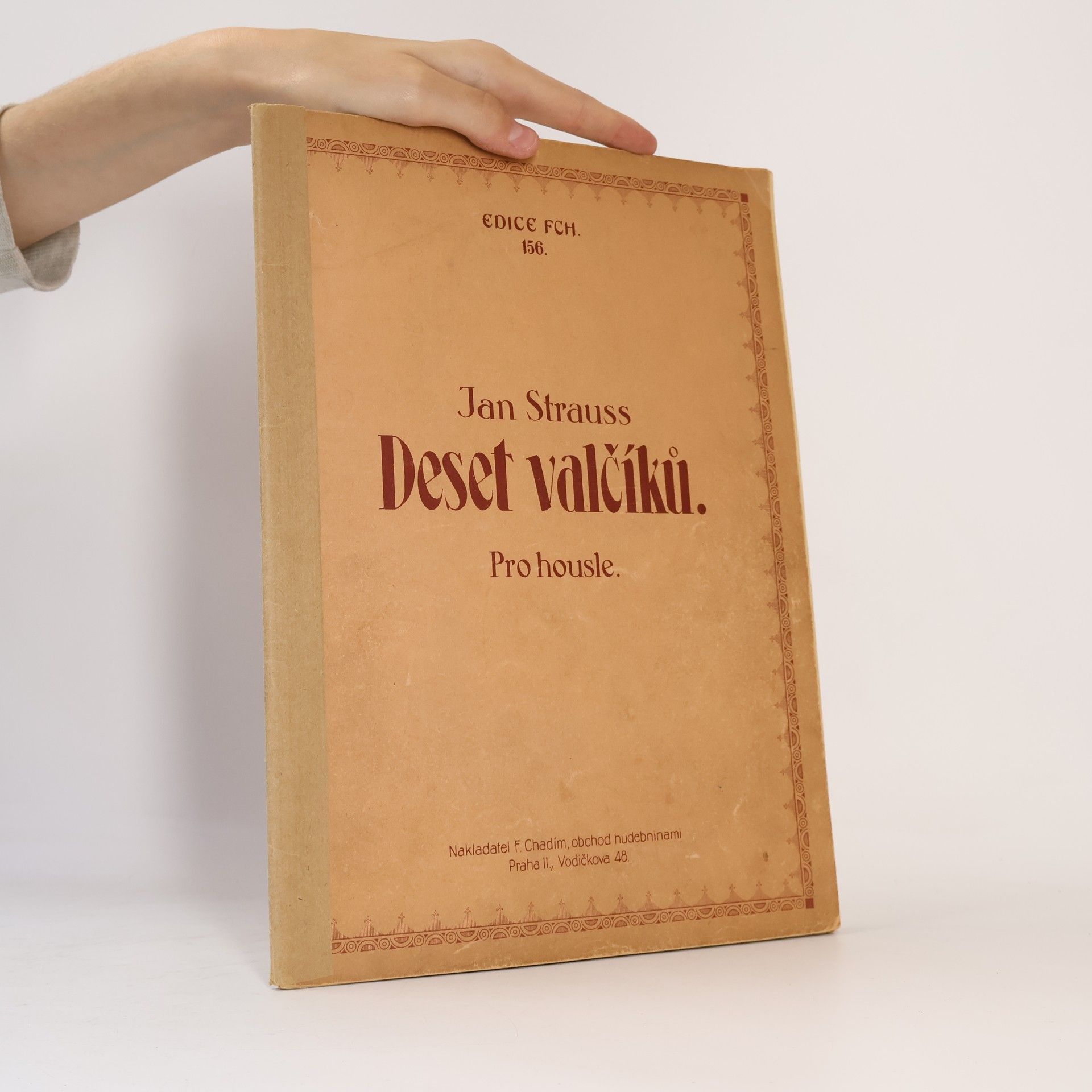Jan Strauss Deset valčíků pro klavír