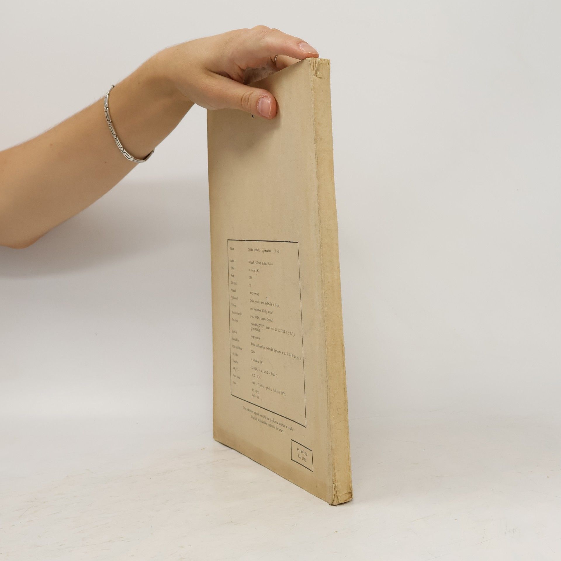Various authors Sbírka příkladů z matematiky II. díl