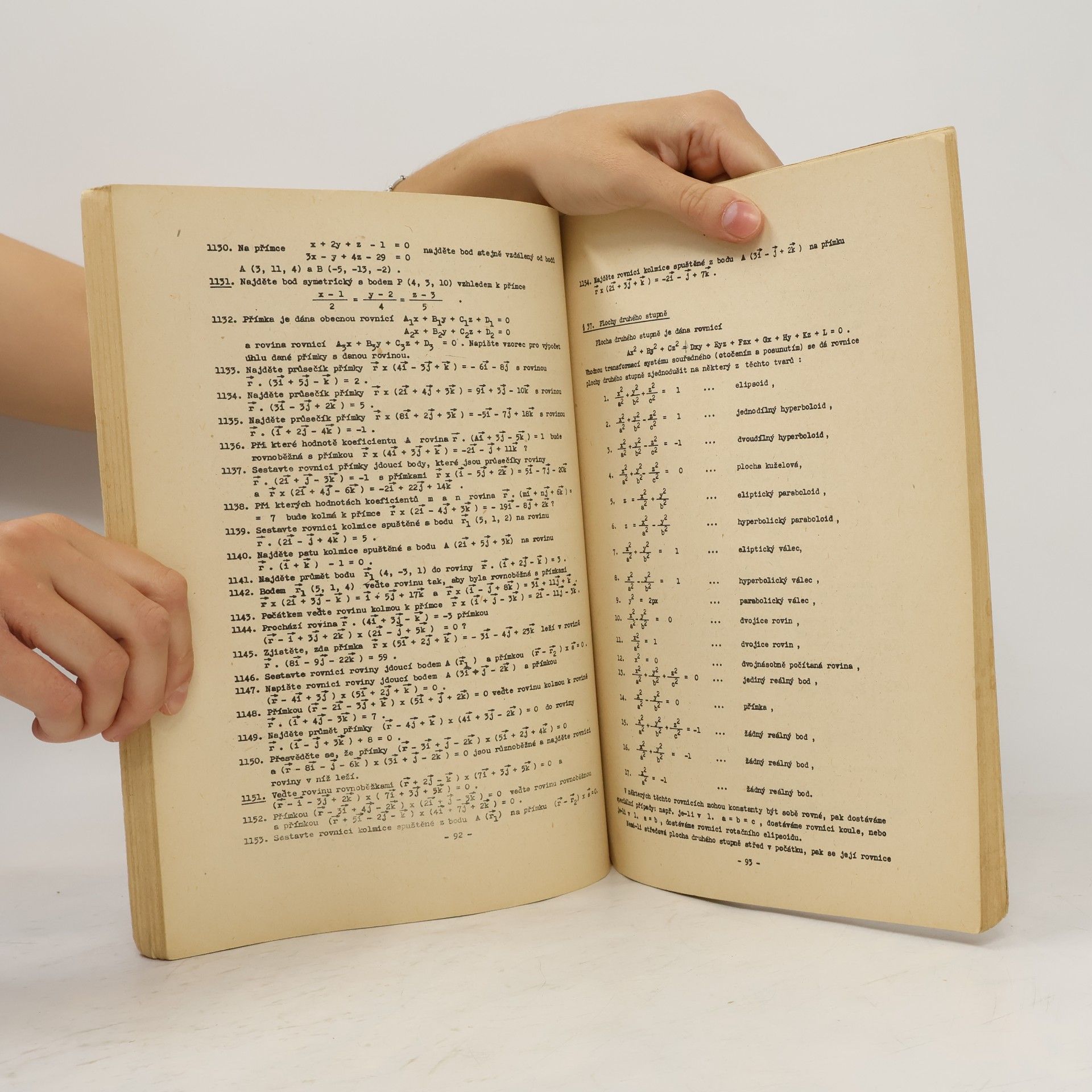 Various authors Sbírka příkladů z matematiky II. díl