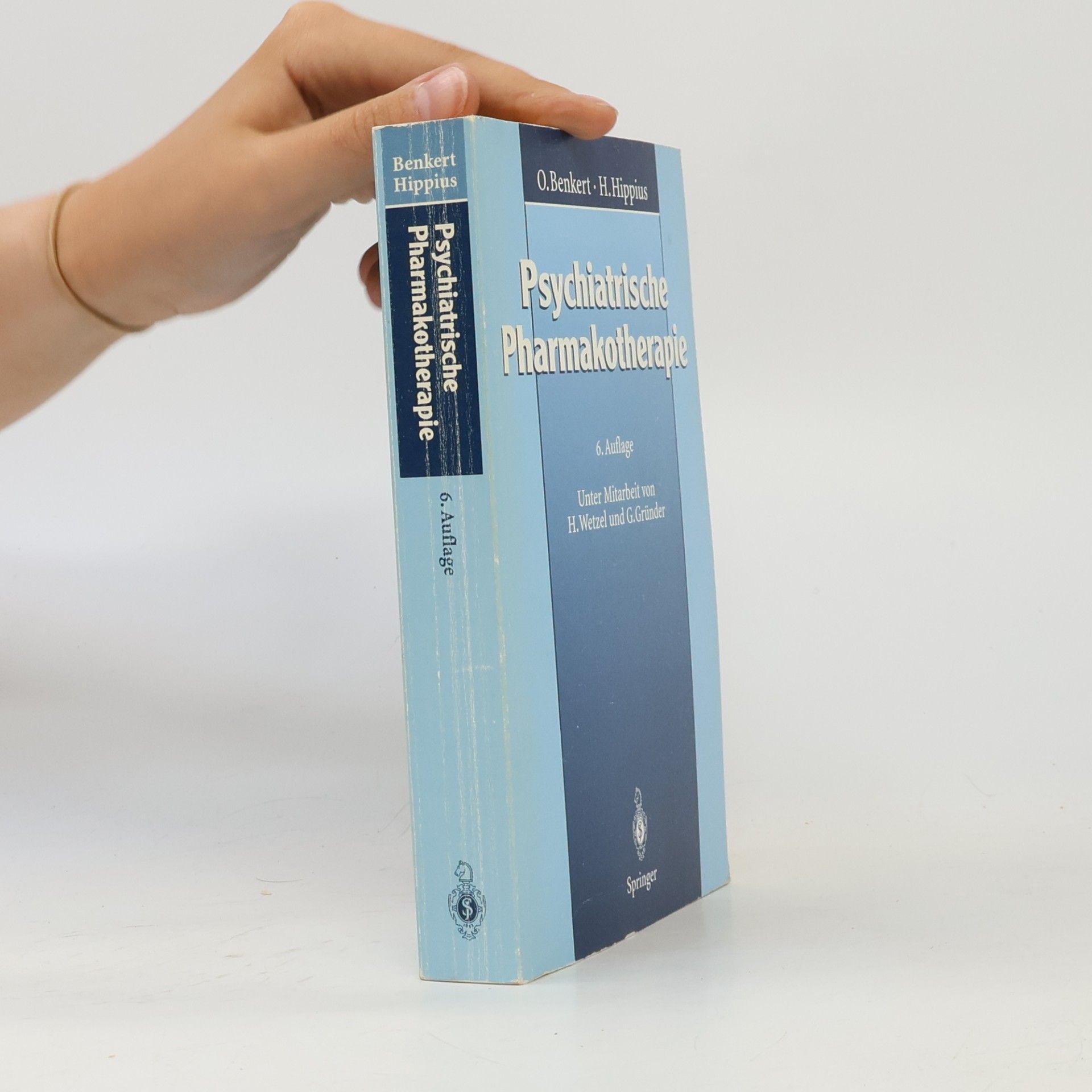 Otto Benkert Psychiatrische Pharmakotherapie