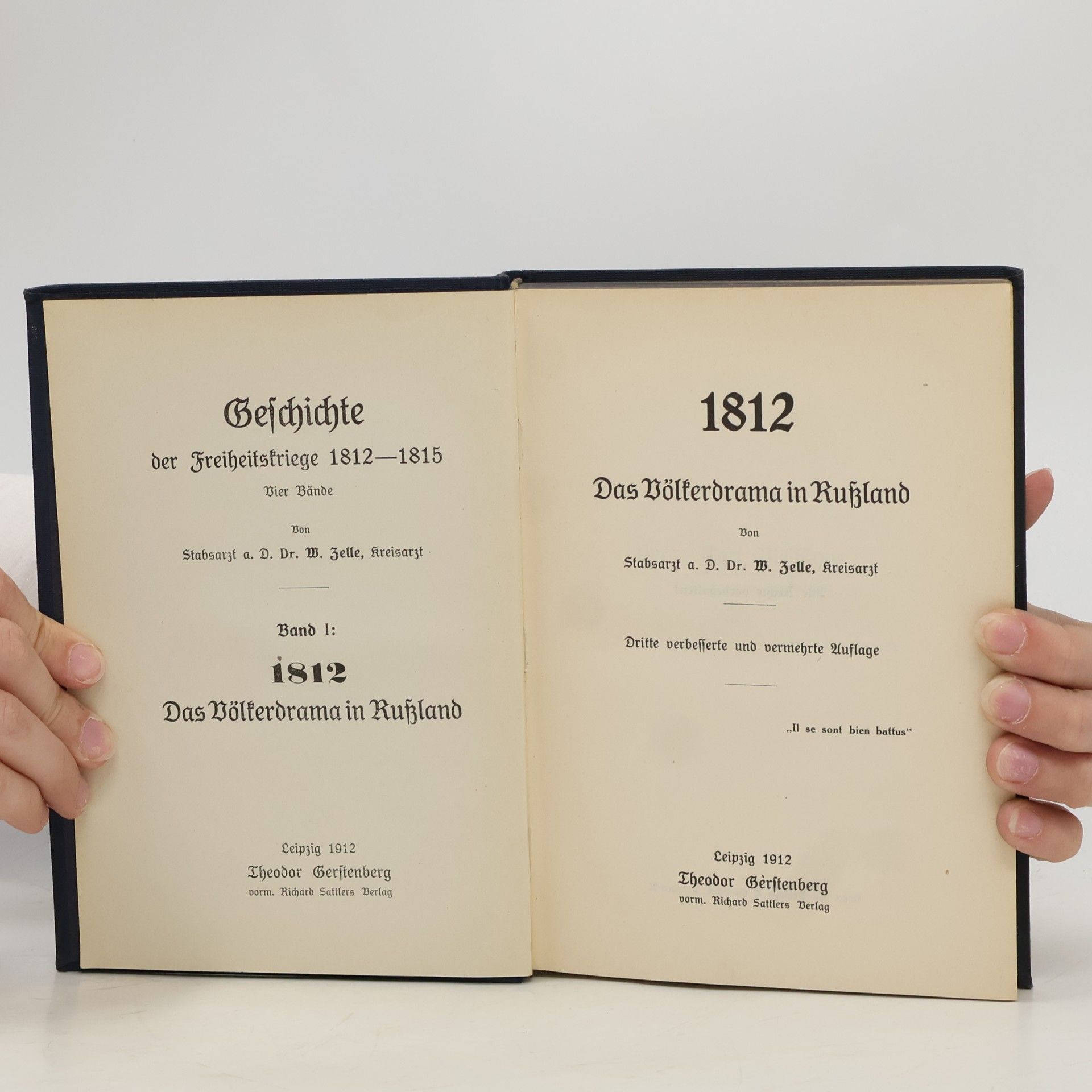W. Zelle 1812. Das Völkerdrama in Rußland