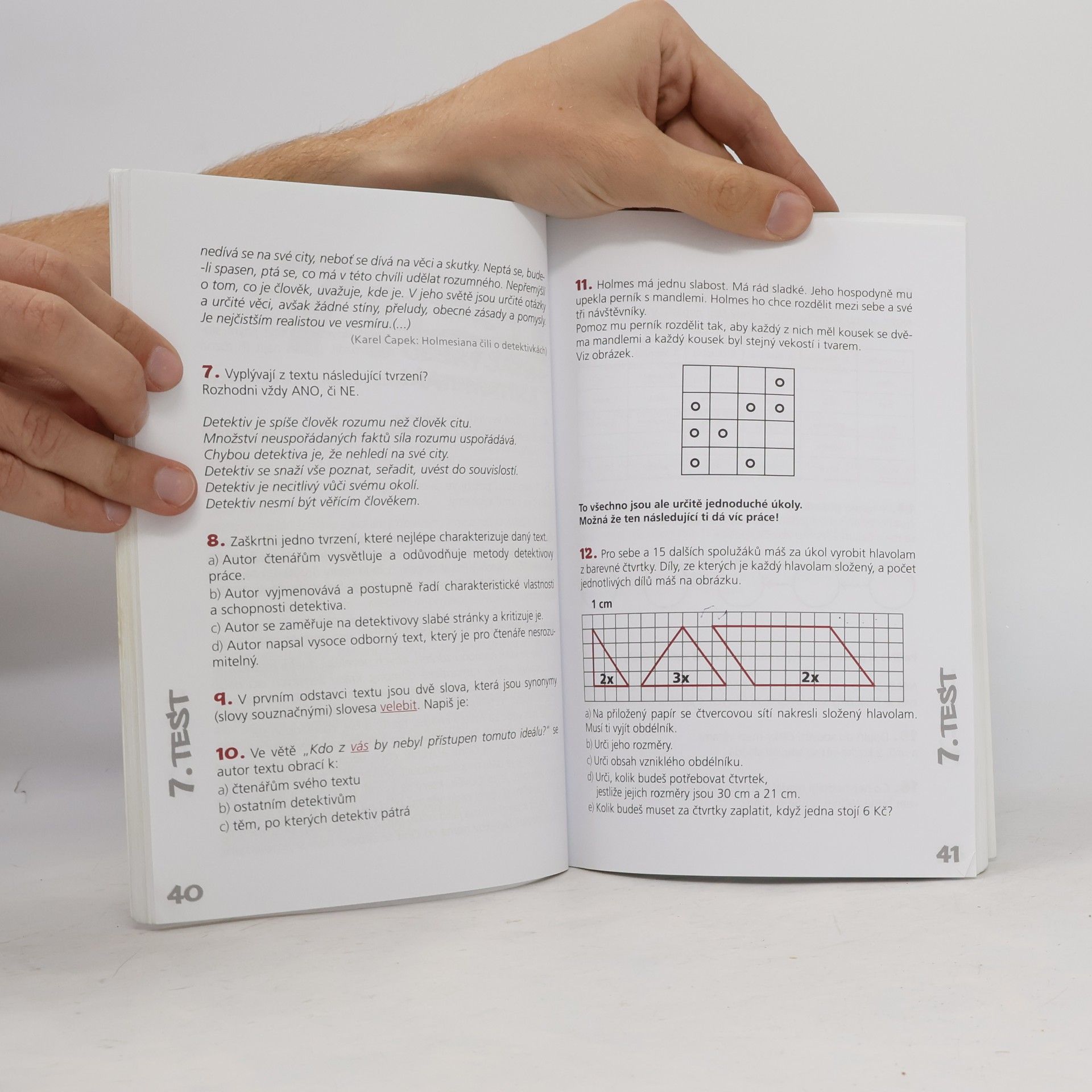 Auteurscollectief Řešené testy ke zkouškám na víceletá gymnázia. Český jazyk, matematika, všeobecné znalosti