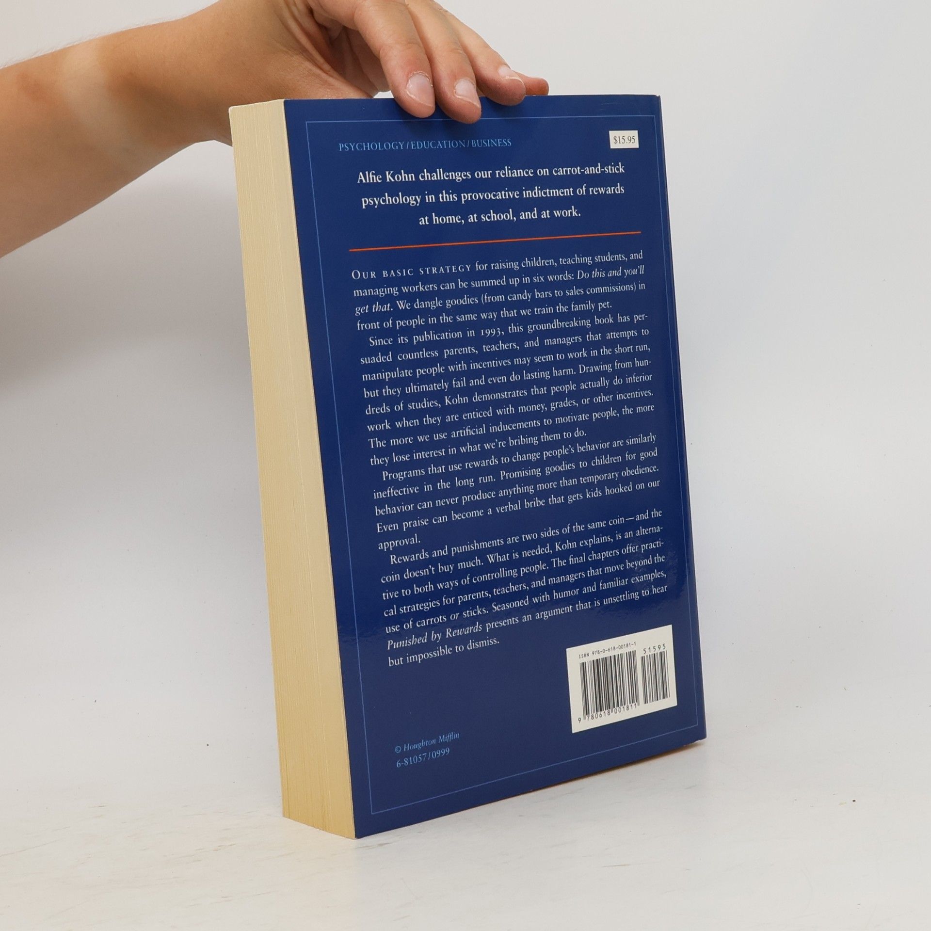Alfie Kohn Punished by Rewards