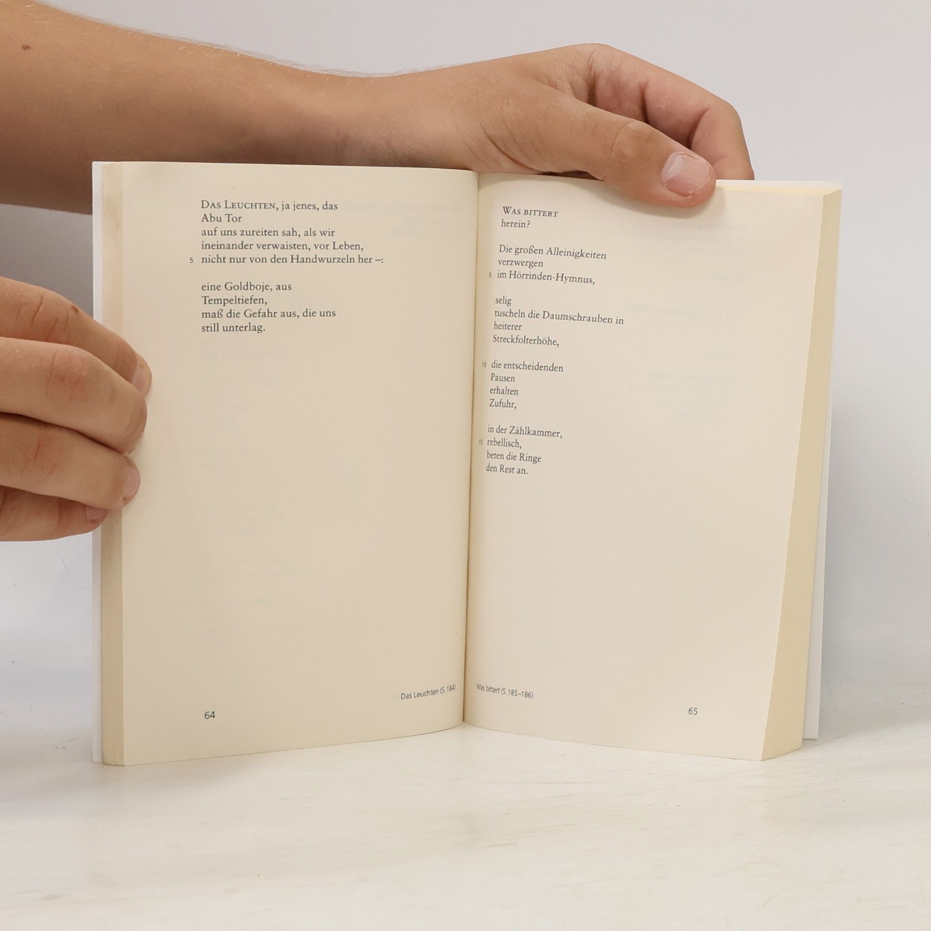 Paul Celan Todesfuge und andere Gedichte