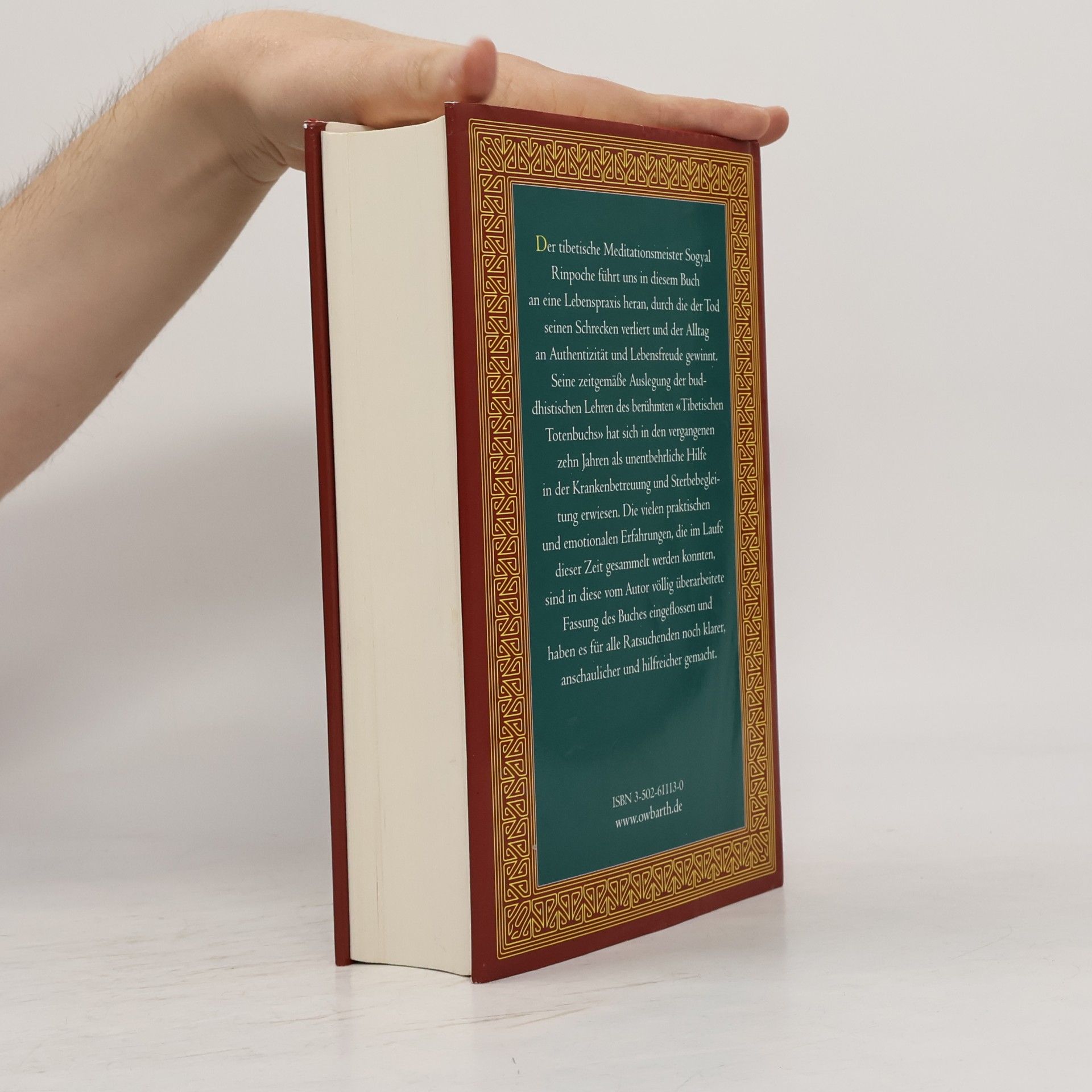 Sogyal Rinpoche Das tibetische Buch vom Leben und vom Sterben