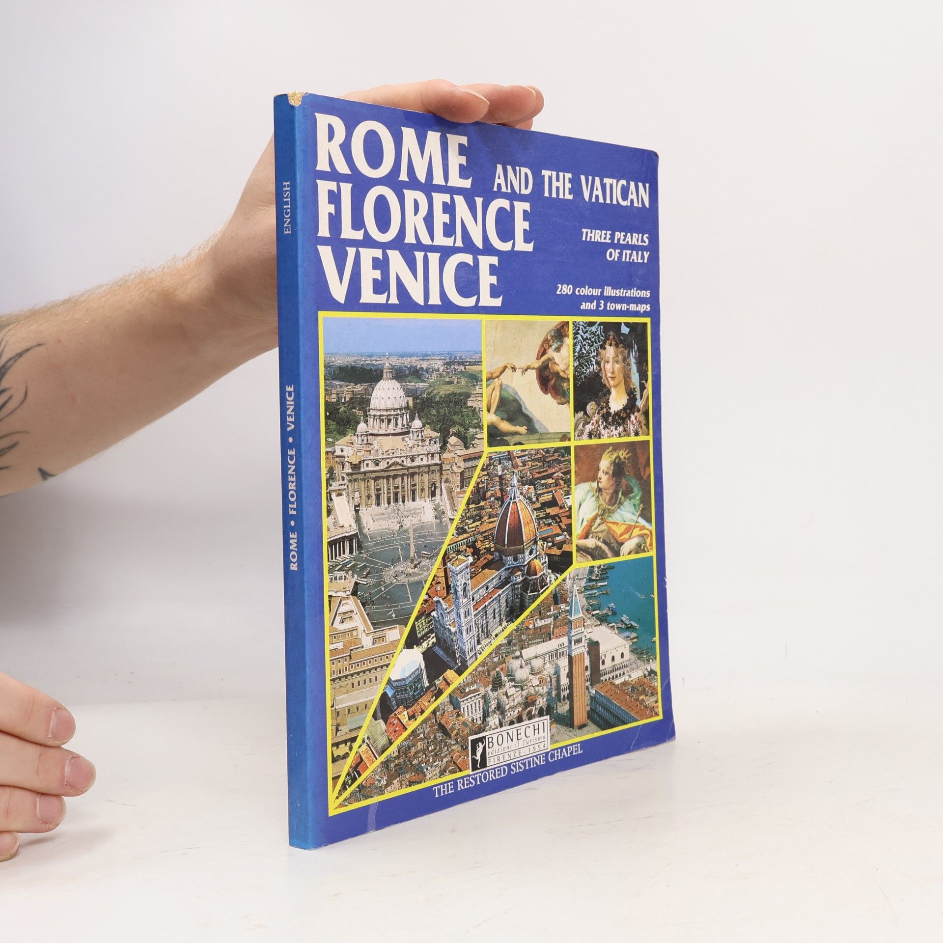 Casa Editrice Binechi Rome and the Vatican, Florence and Venice