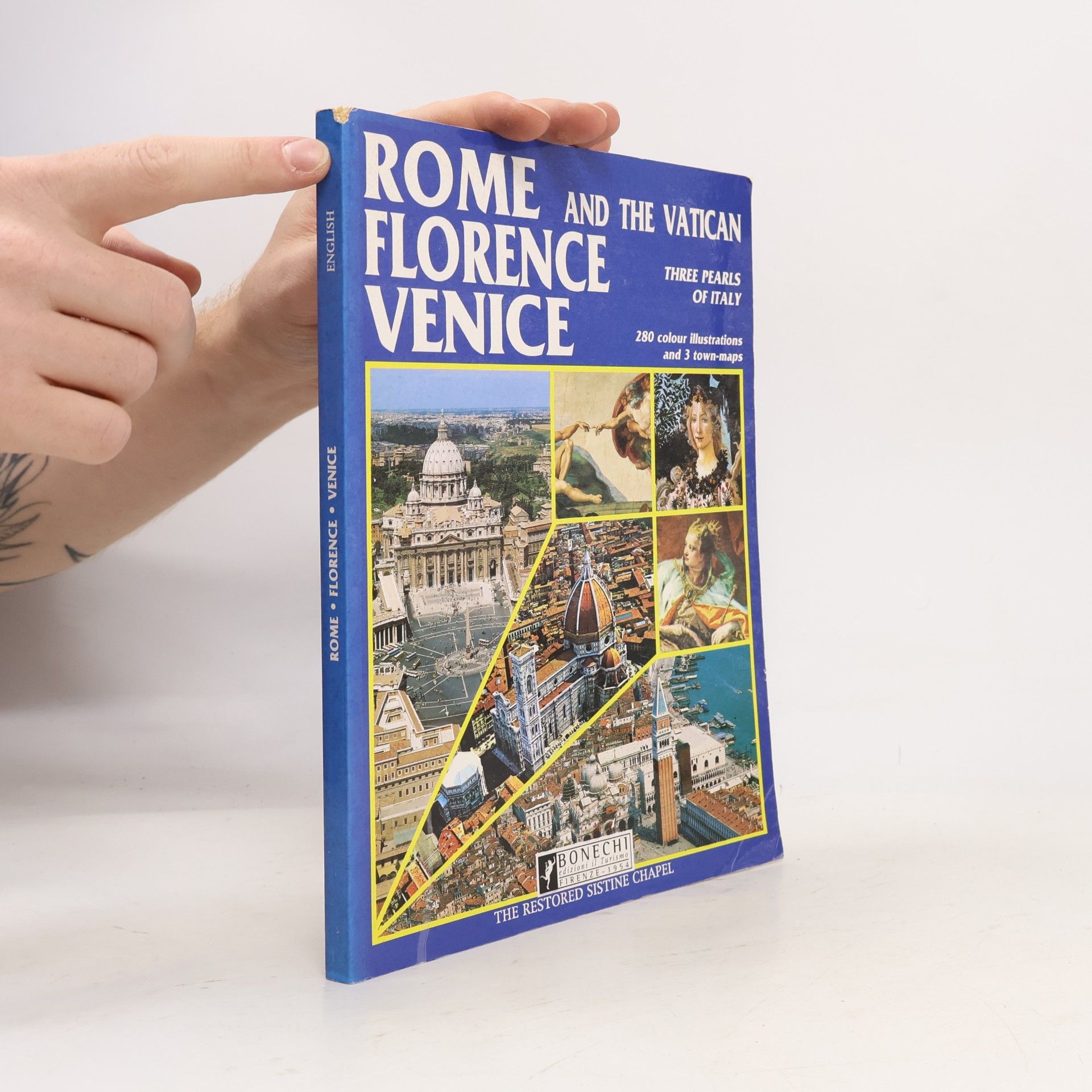 Casa Editrice Binechi Rome and the Vatican, Florence and Venice