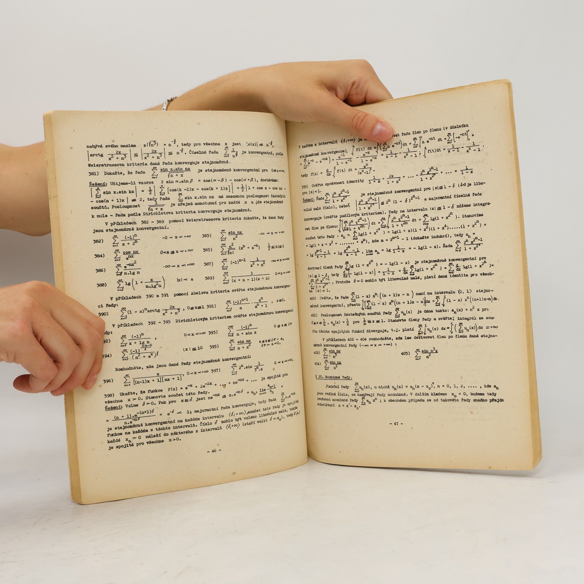 Autorenkollektiv Sbírka příkladů z matematiky. Díl I. Část 2