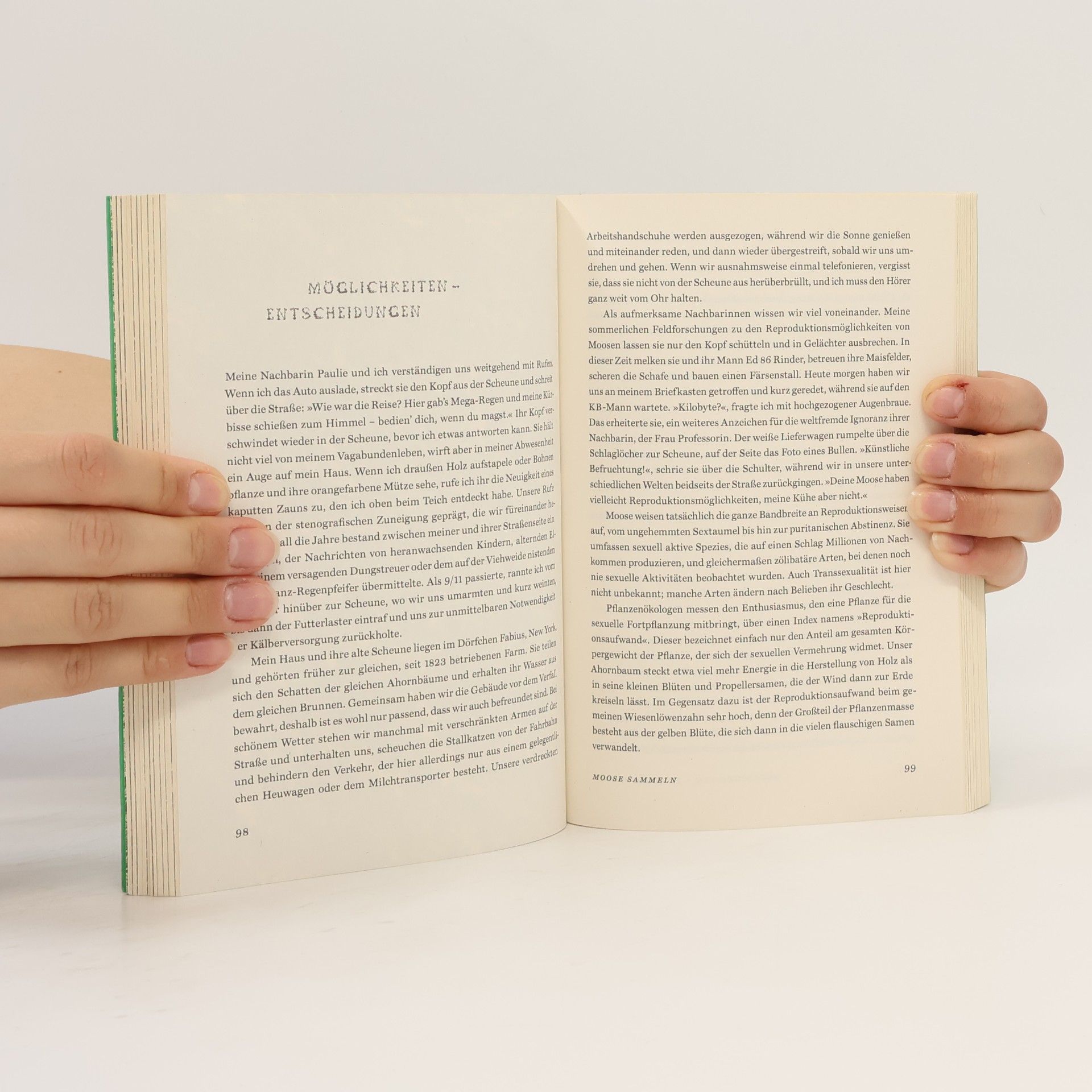 Robin Wall Kimmerer Das Sammeln von Moos