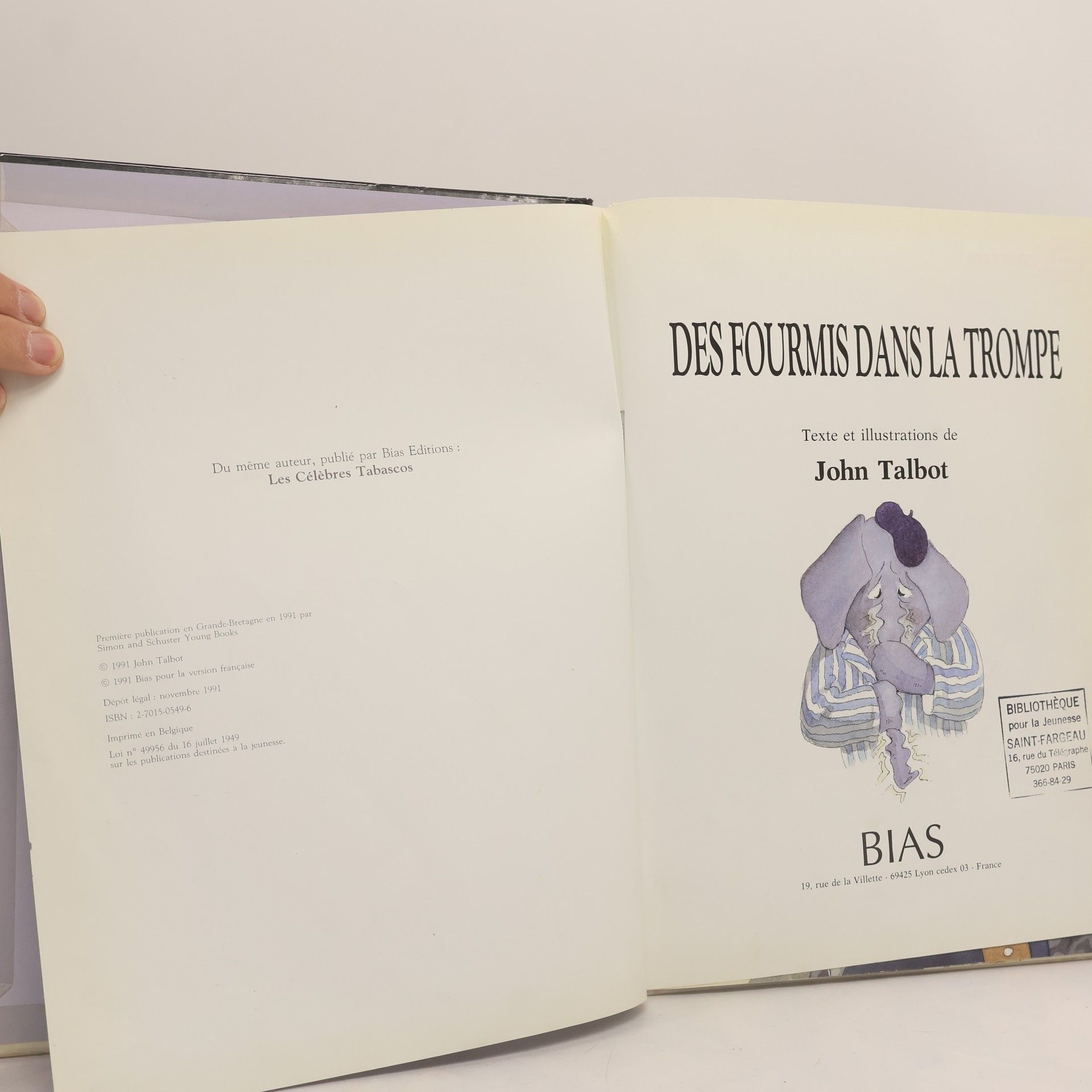 Des fourmis dans la trompe (Bias)