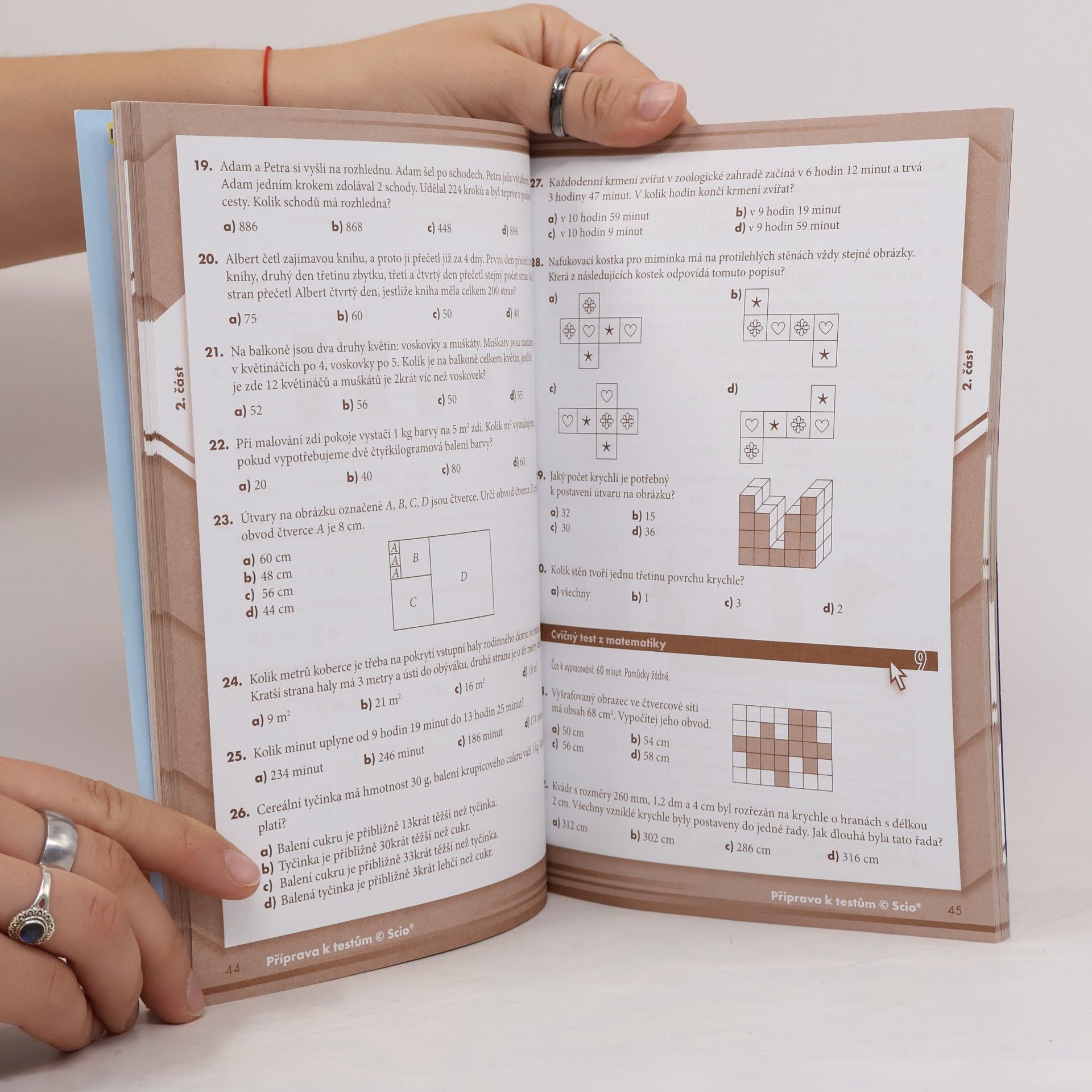 Hana Cacková Testy z víceletých gymnázií 2009 : matematika