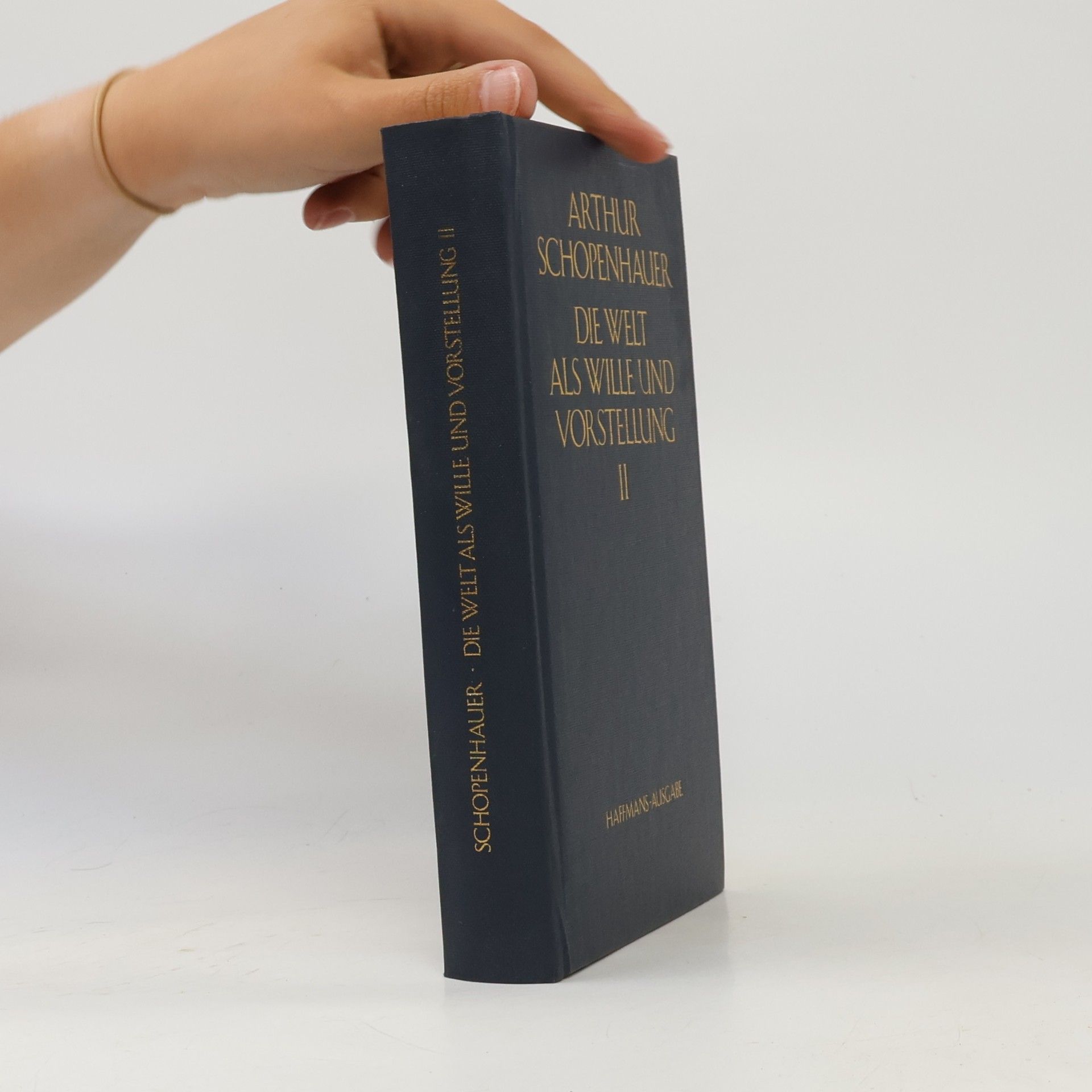 Arthur Schopenhauer Die Welt als Wille und Vorstellung