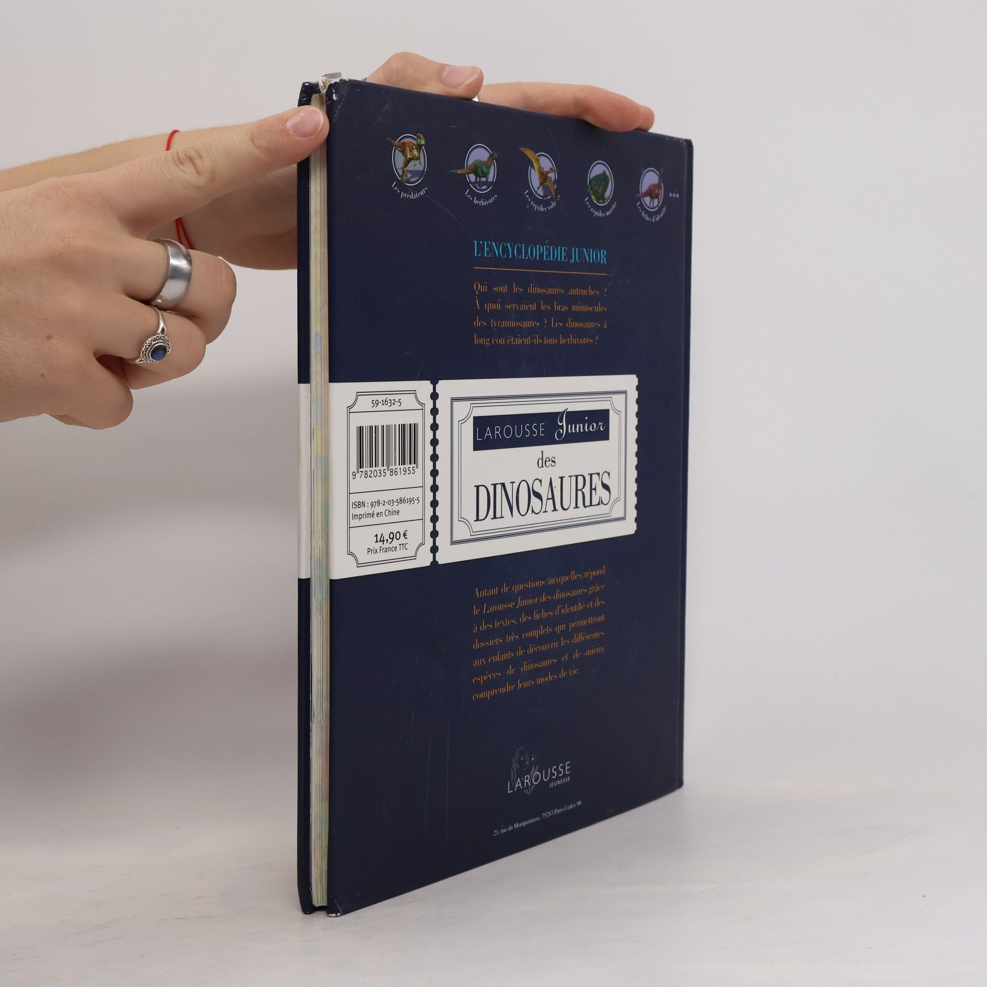 Jinny Johnson Larousse Junior des dinosaures
