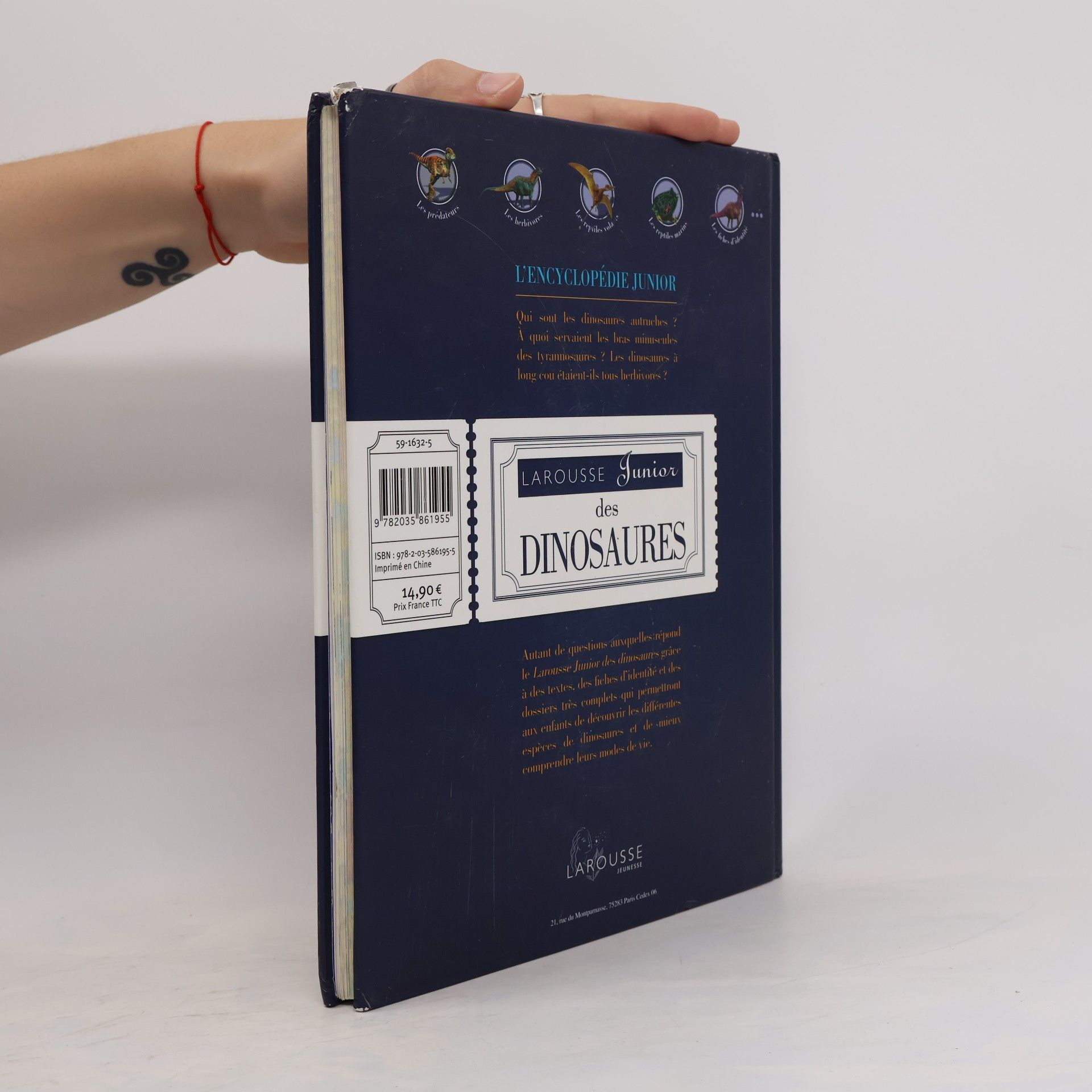 Jinny Johnson Larousse Junior des dinosaures