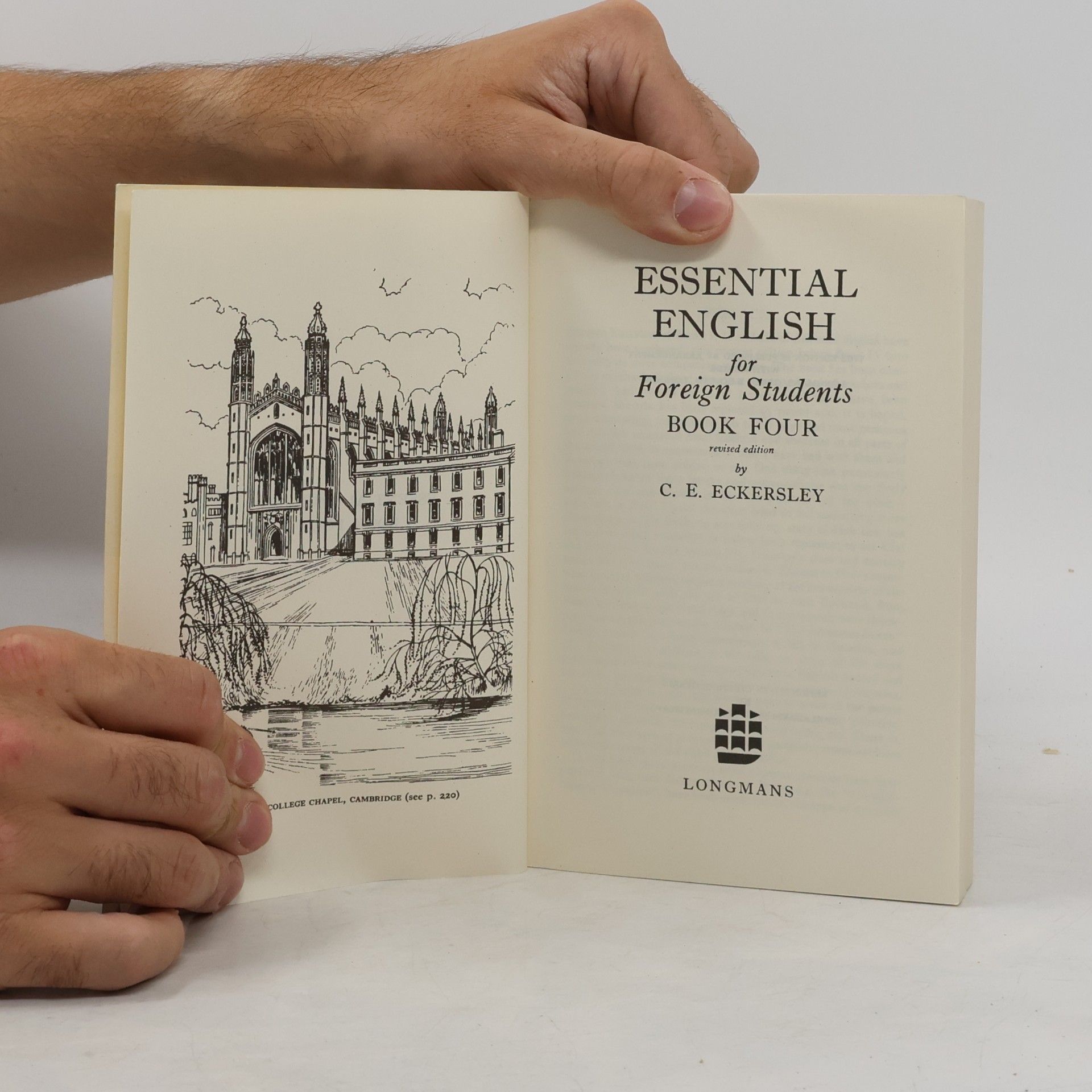 Charles Ewart Eckersley Essential English for Foreign Students. Book 4