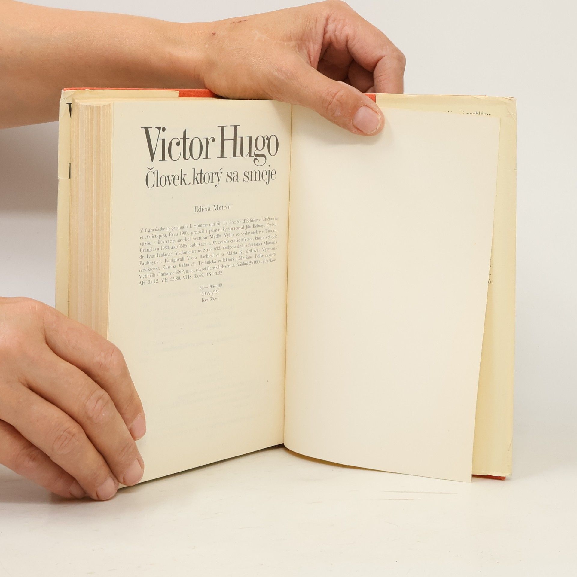 Victor Hugo Človek, ktorý sa smeje
