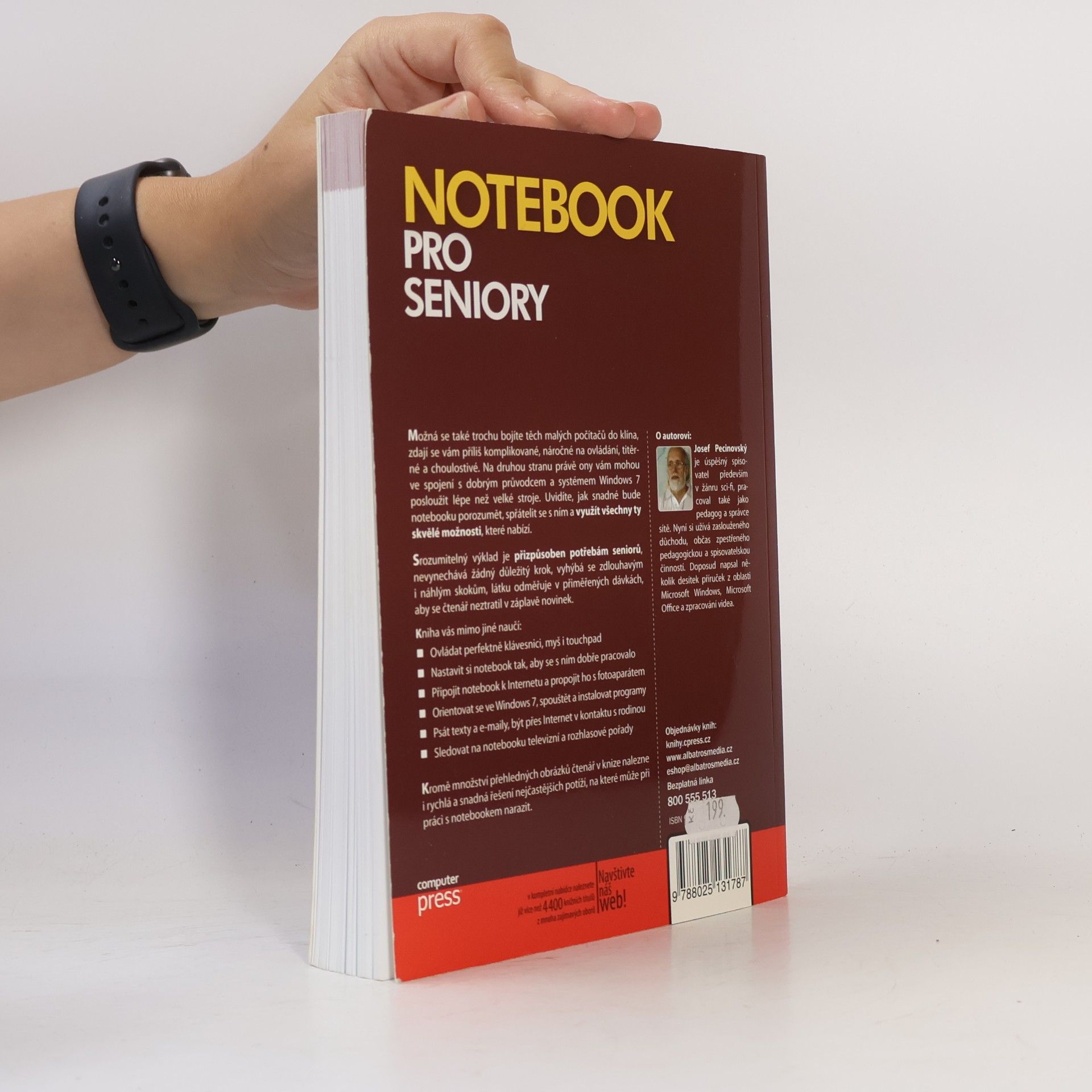 Josef Pecinovský Notebook pro seniory