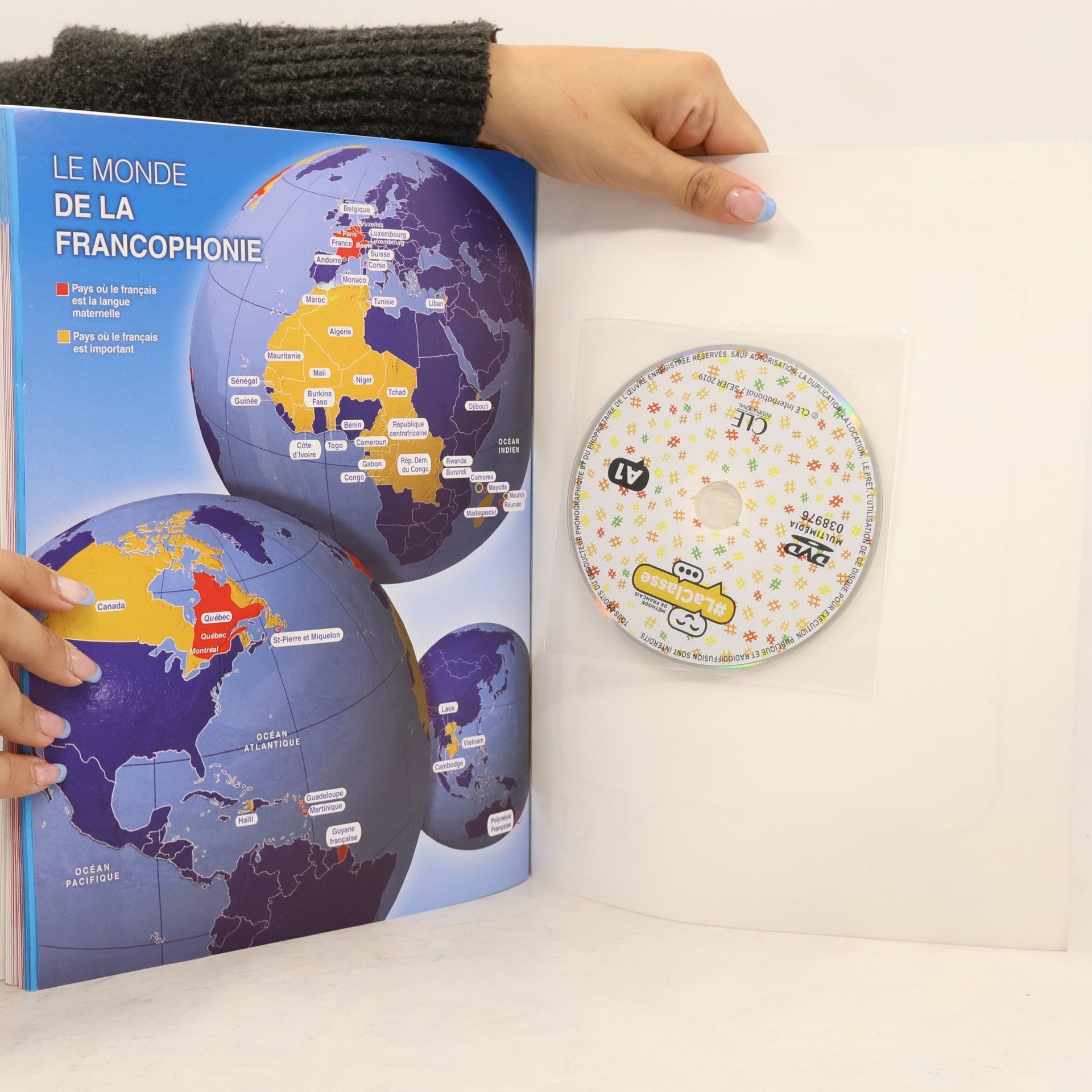 Delphine Jégou LaClasse A1 książka + DVD