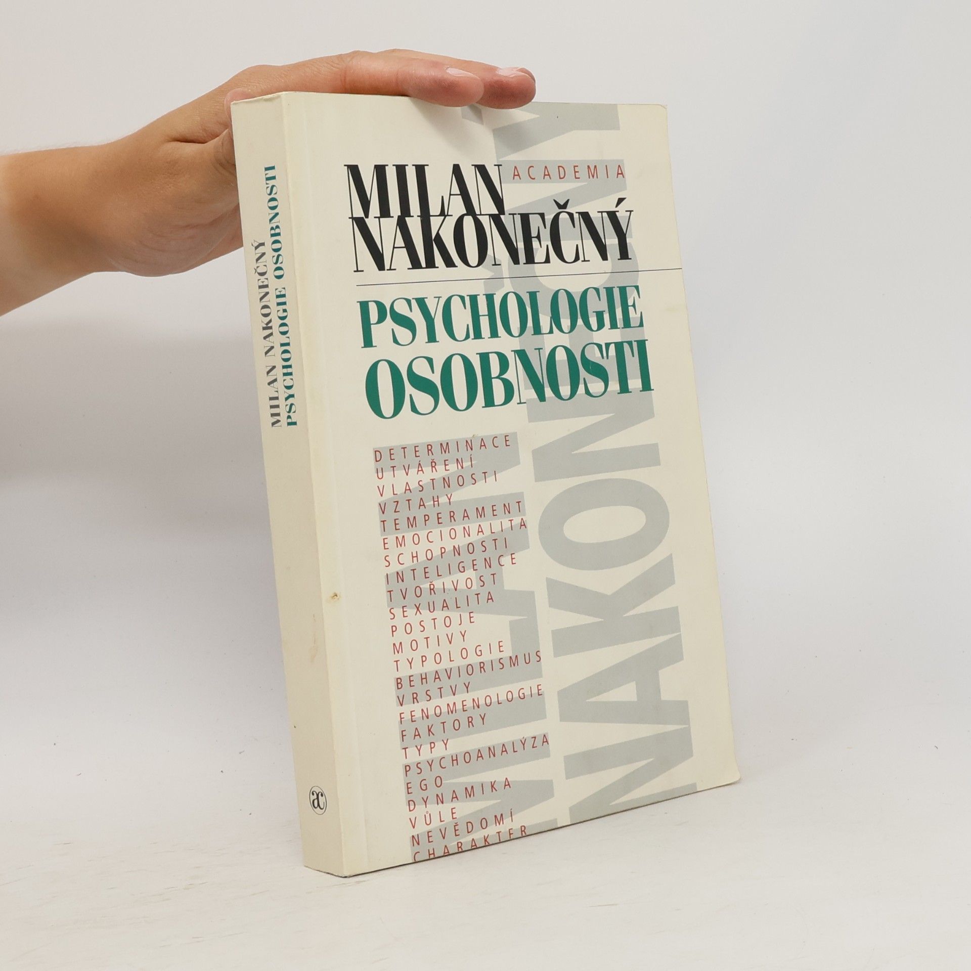 Milan Nakonečný Psychologie osobnosti