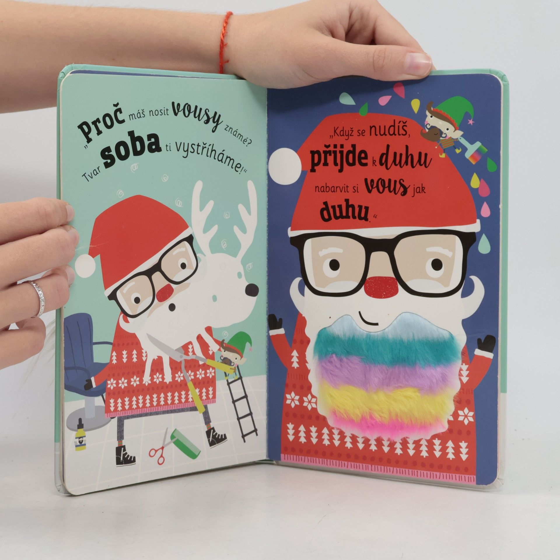 Dawn Machell Šťastné a vousaté hipsterské Vánoce