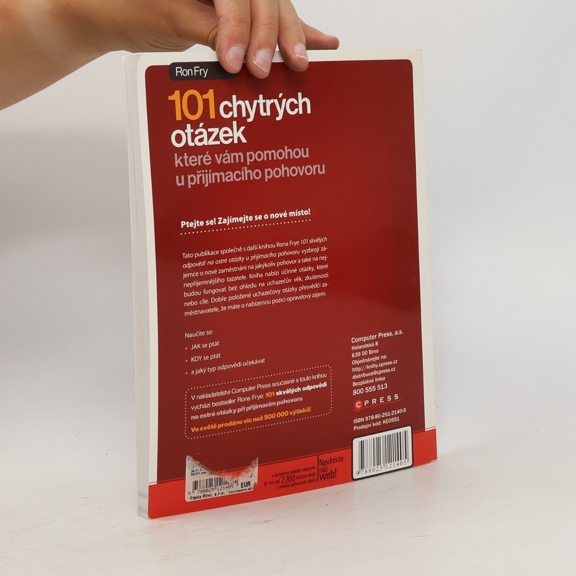 Ronald W. Fry 101 chytrých otázek, které vám pomohou při přijímacím pohovoru