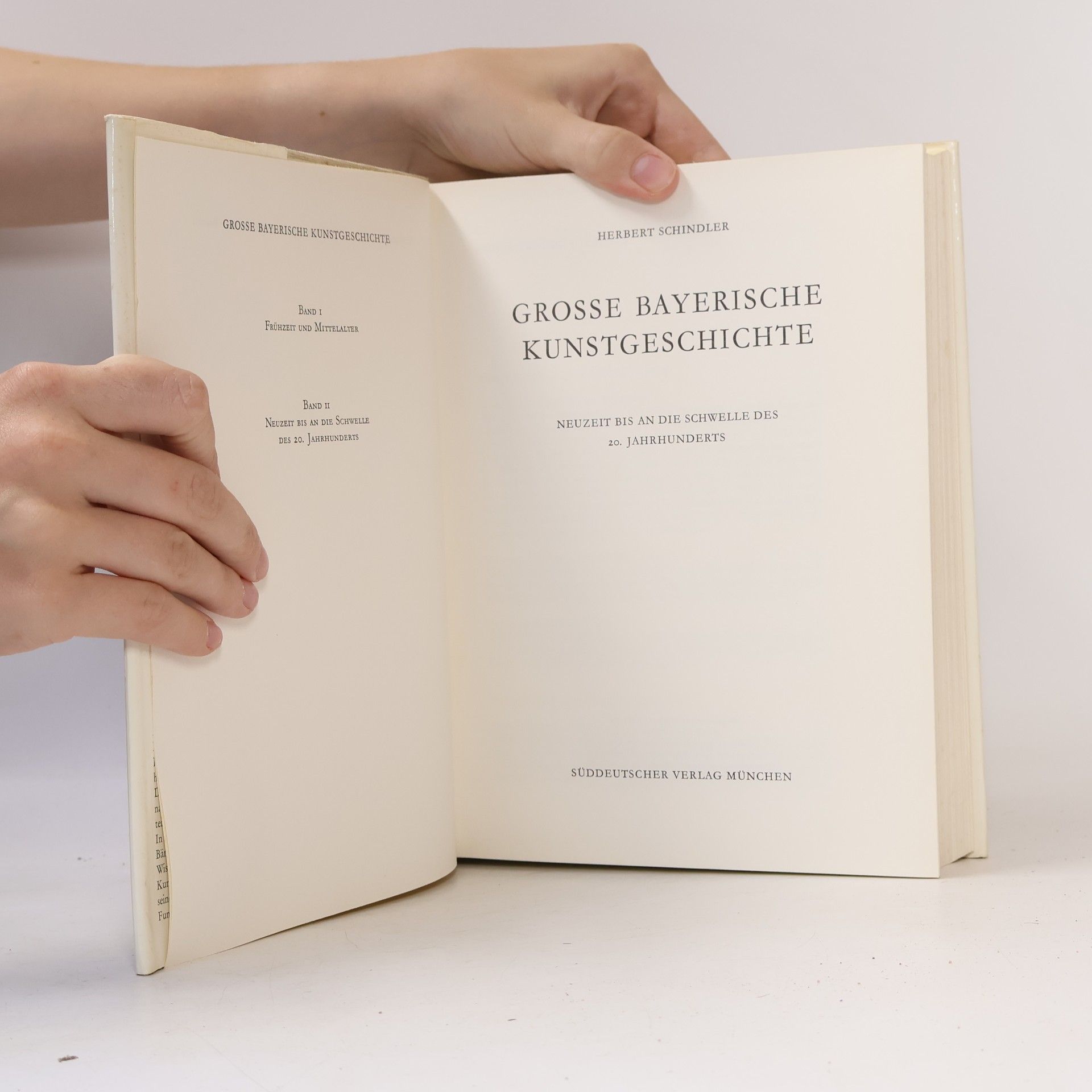 Herbert Schindler Grosse bayerische Kunstgeschichte 2