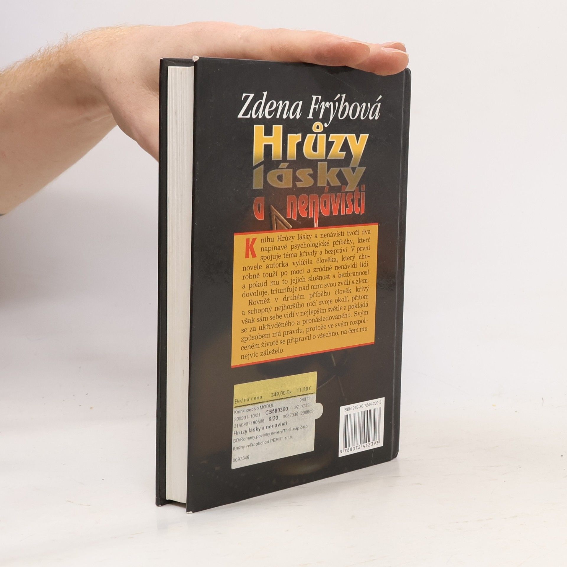 Zdena Frýbová Hrůzy lásky a nenávisti