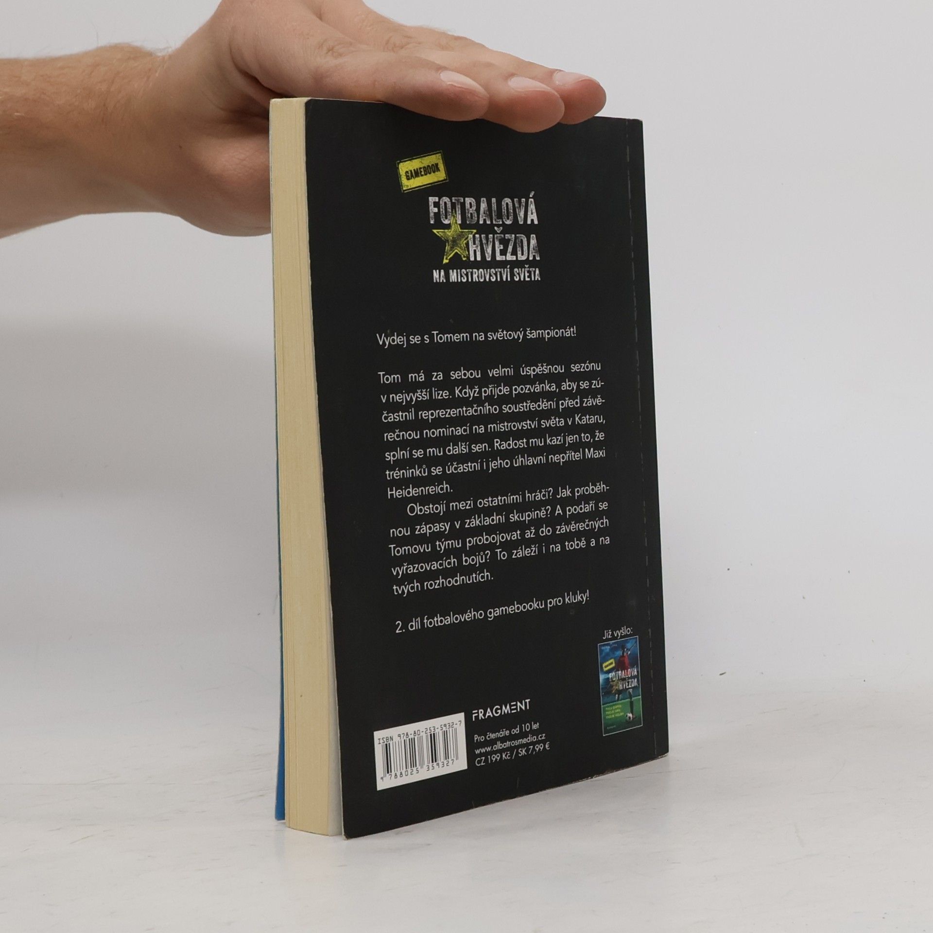 Fabian Lenk Fotbalová hvězda na mistrovství světa – gamebook
