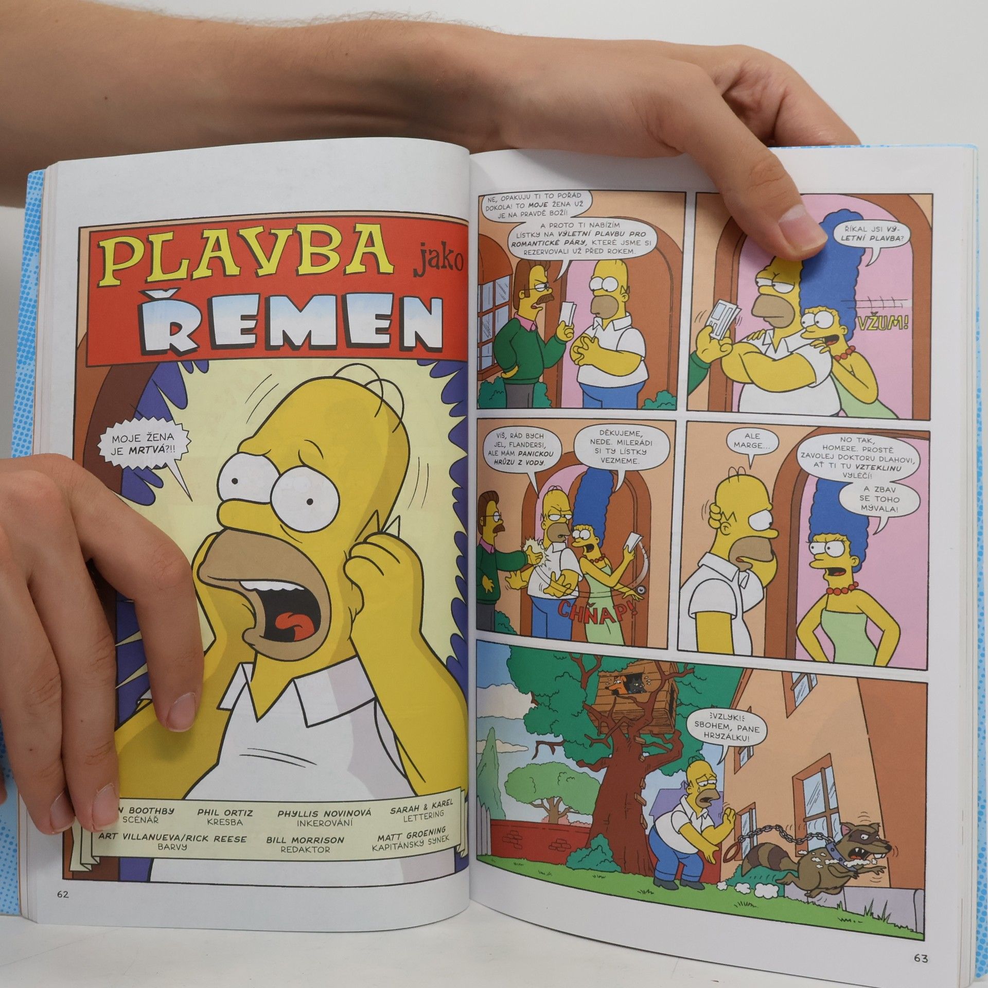 Matt Groening Simpsonovi: Prčou napakovaný potlach