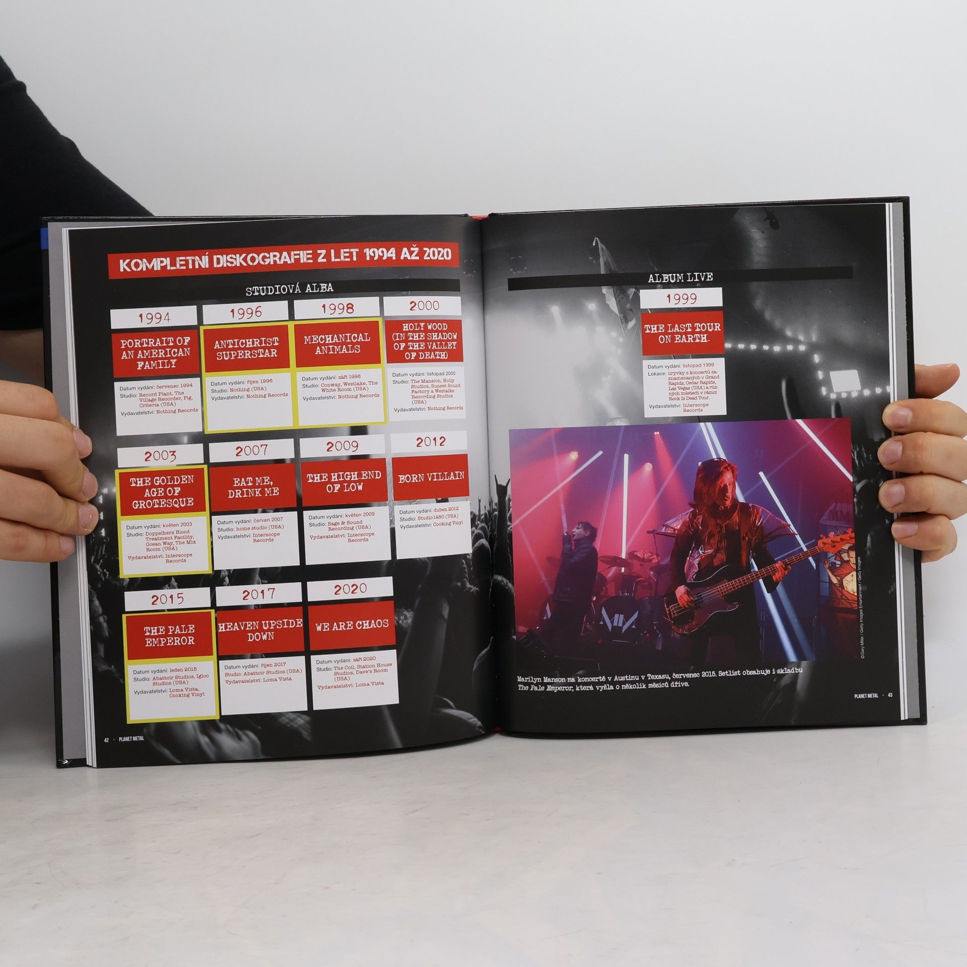 Collectif d'auteurs Planet Metal 19. Marilyn Manson