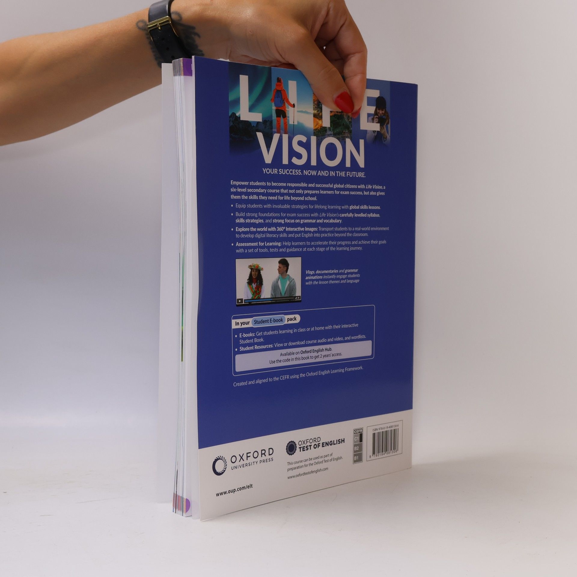 Life Vision Advanced Students Book with Student Book Ebook Pack