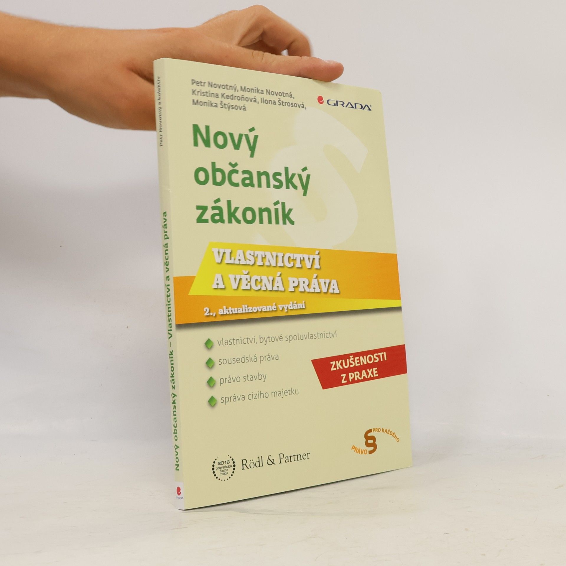 Petr Novotný Nový občanský zákoník - Vlastnictví a věcná práva