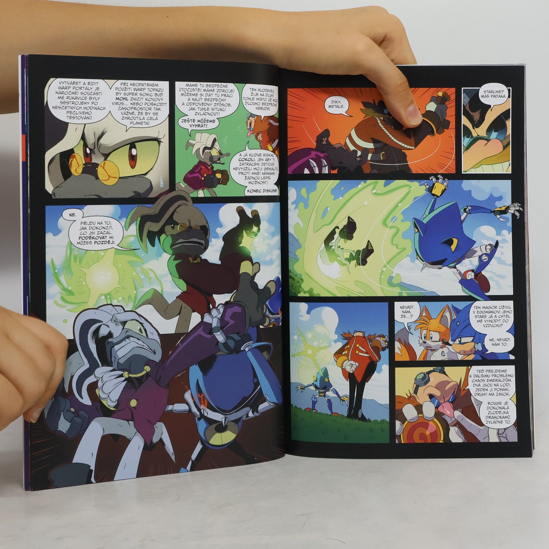 Ian Flynn Ježek Sonic 7 - Všechno nebo nic