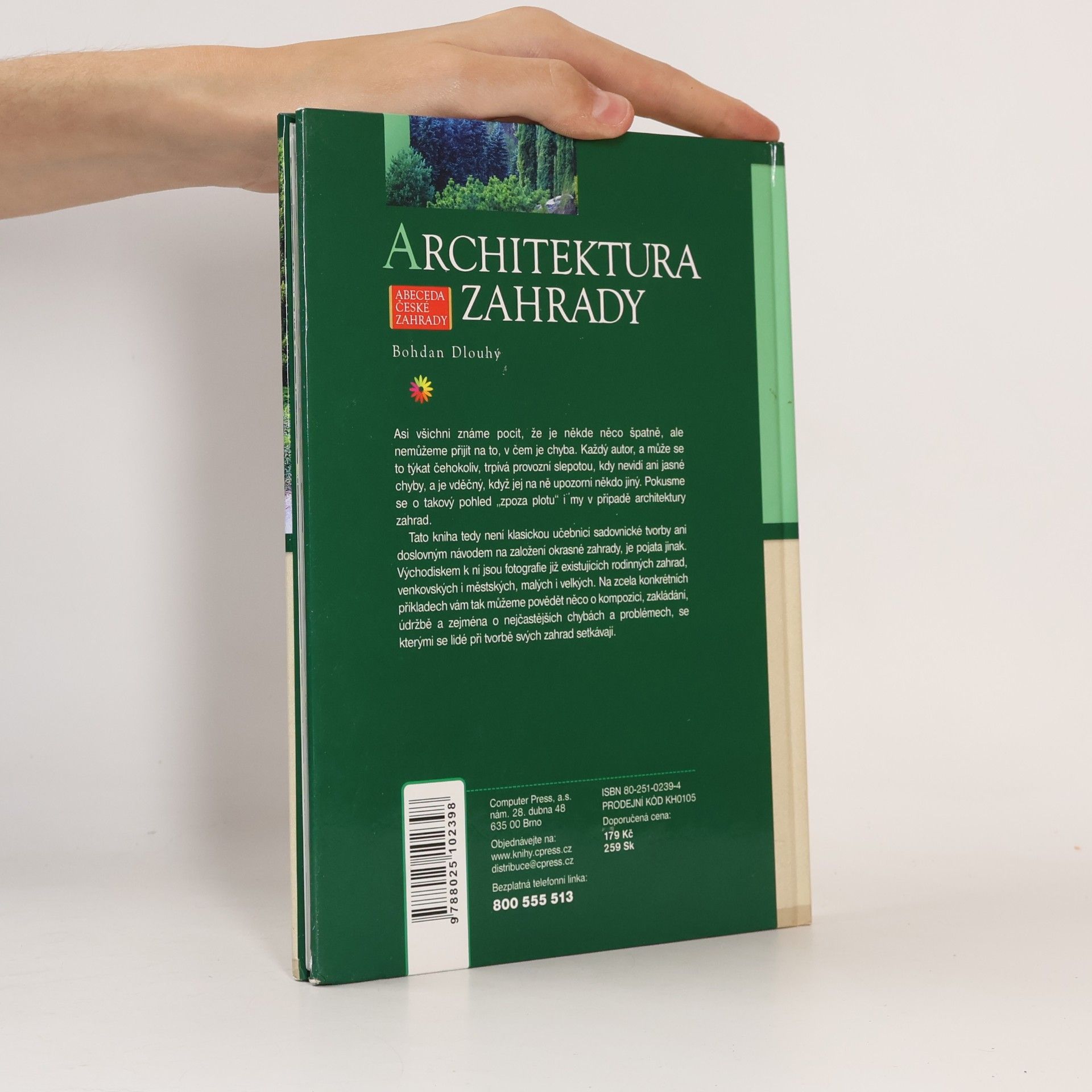 Bohdan Dlouhý Architektura zahrady