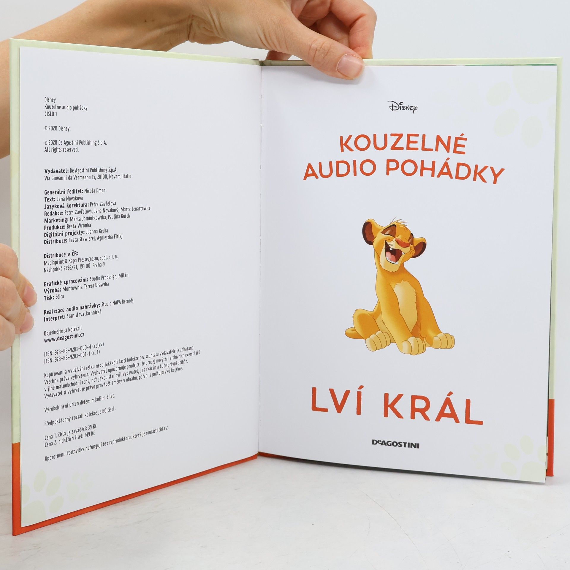 kolektiv Kouzelné audio pohádky 1. Lví král