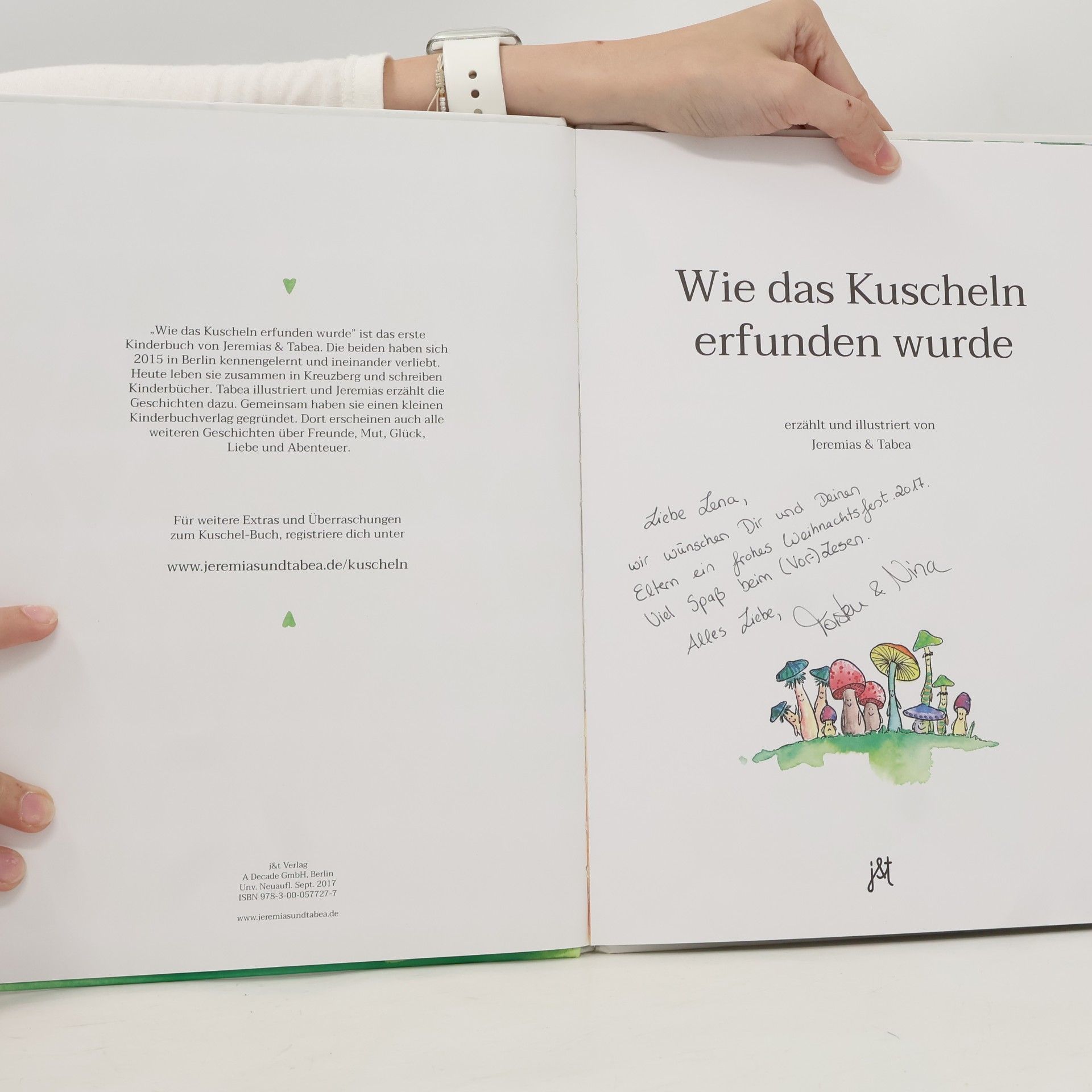 Jeremias Wie das Kuscheln erfunden wurde