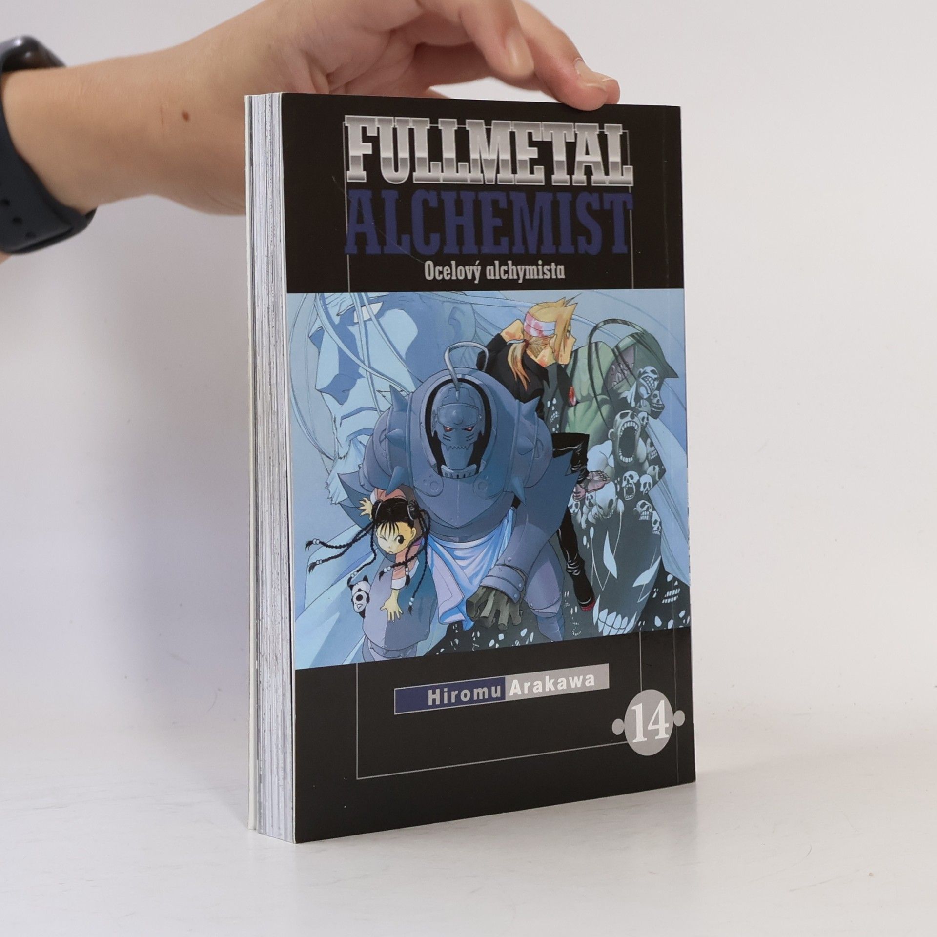 Hiromi Arakawa Ocelový alchymista 14