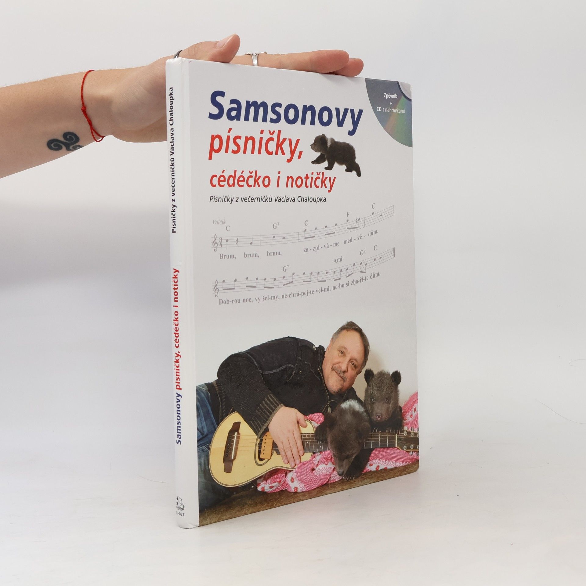 Jaroslav Samson Lenk Samsonovy písničky, cédéčko i notičky