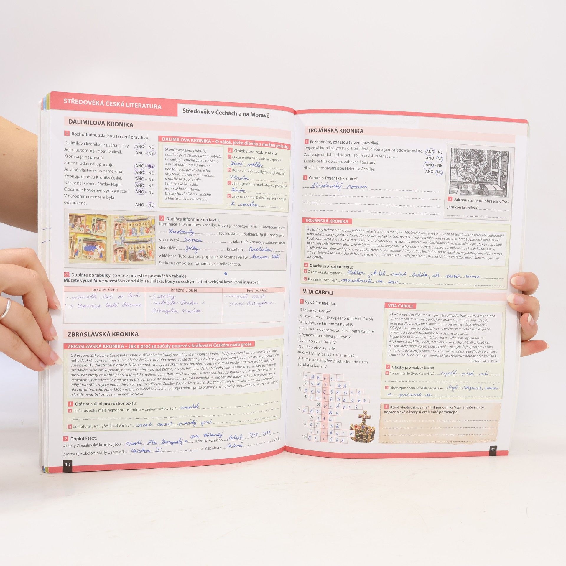 Kolektiv autorů Nová literatura 1 pro střední školy. Pracovní sešit pro 1. ročník s ukázkami literárních děl